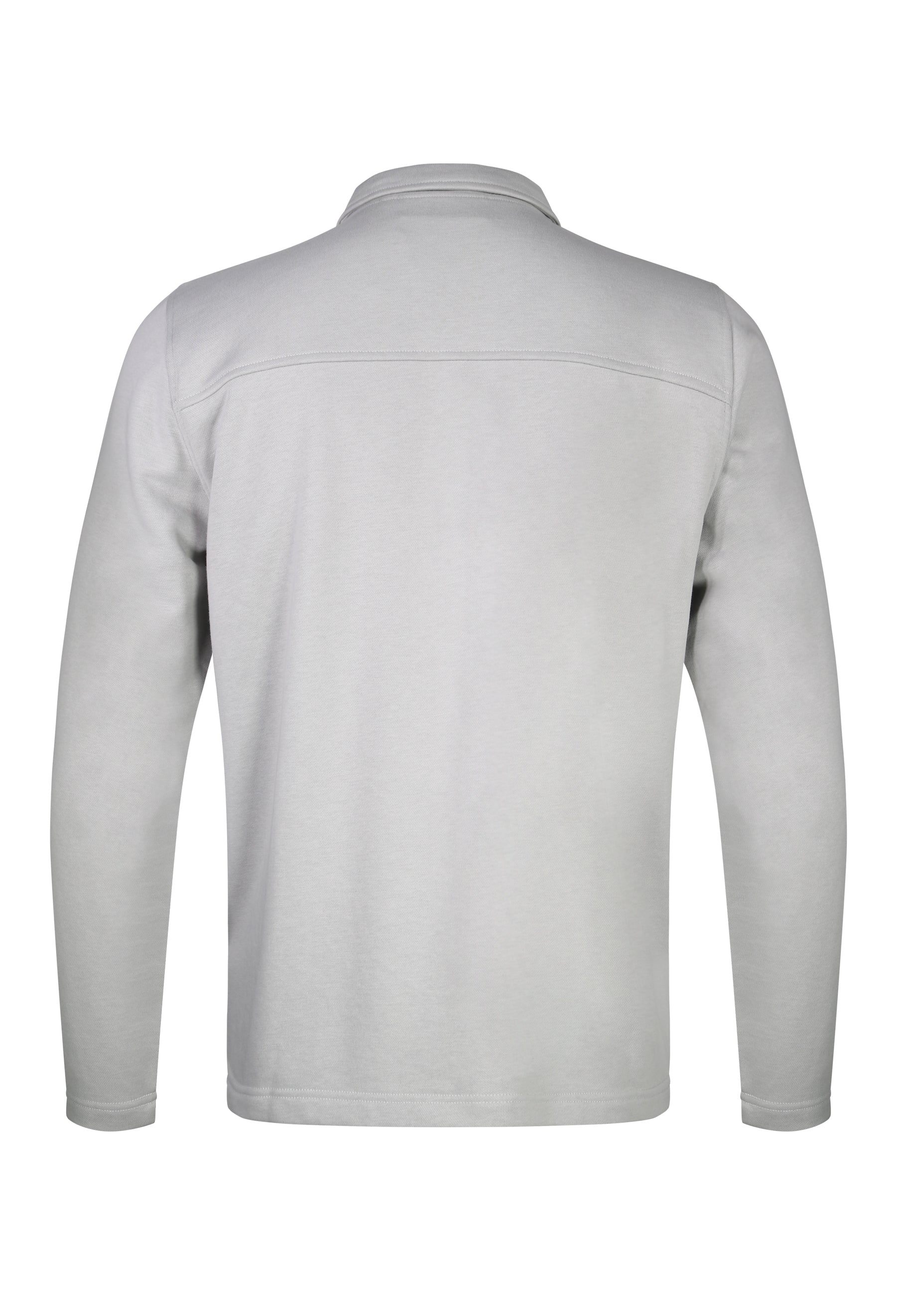 Smart Overshirt in Light Grey Hemden SikSilk