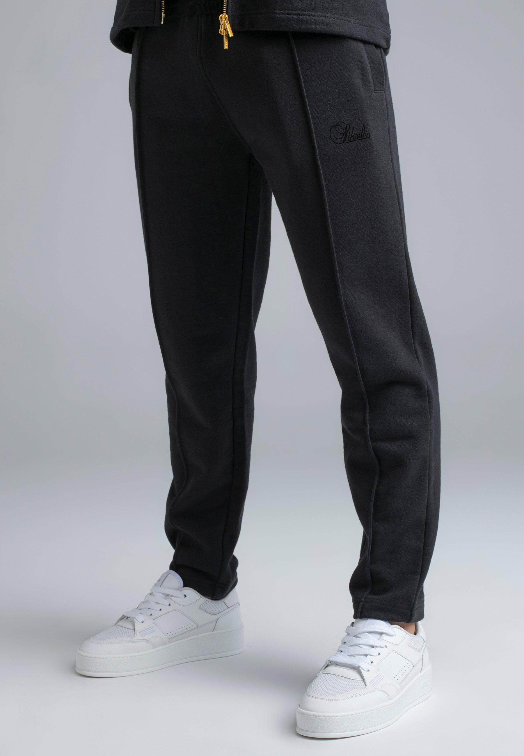 Smart Joggers in Black Hosen SikSilk