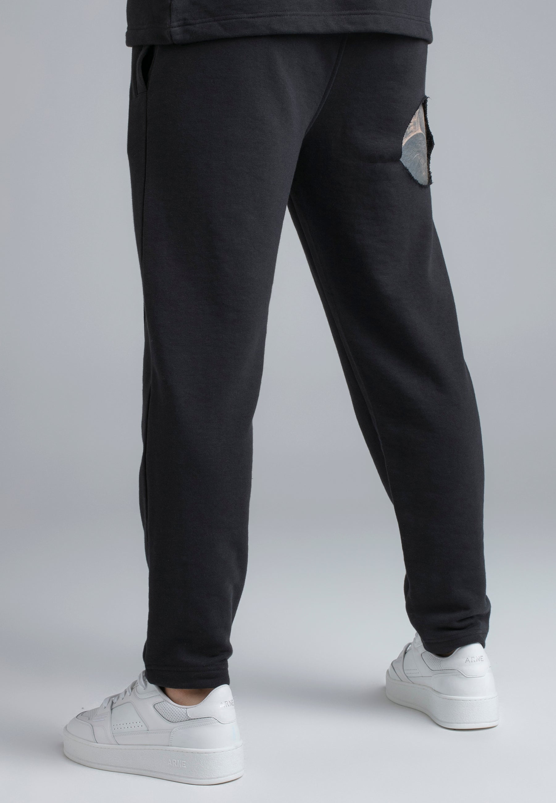 Smart Joggers in Black Hosen SikSilk