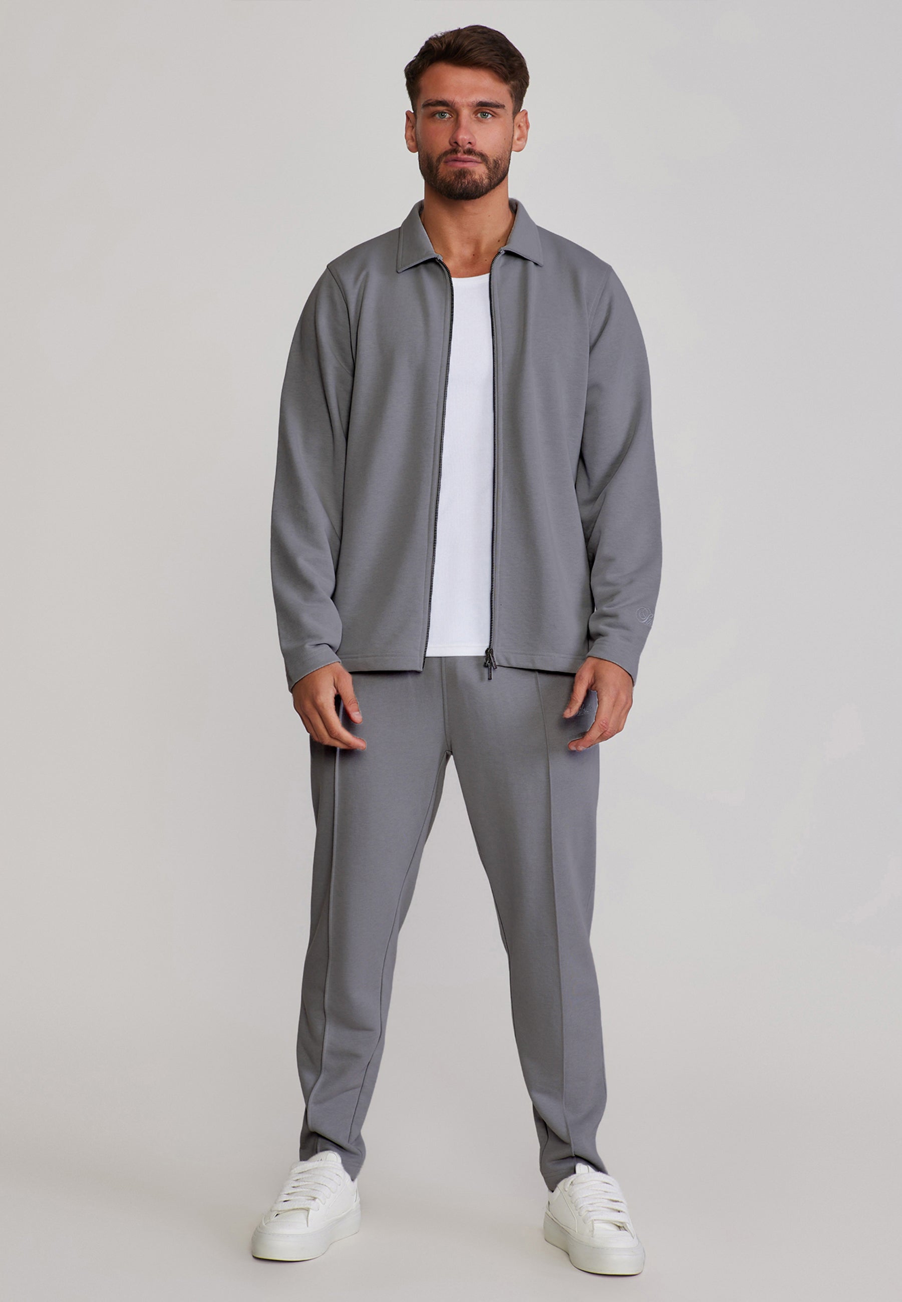 Smart Joggers in Dark Grey Hosen SikSilk