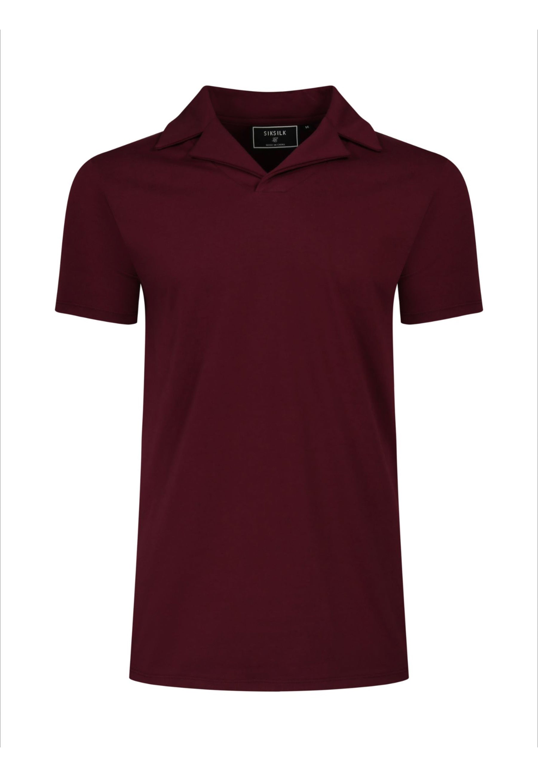 Revere Polo in Burgundy T-Shirts SikSilk