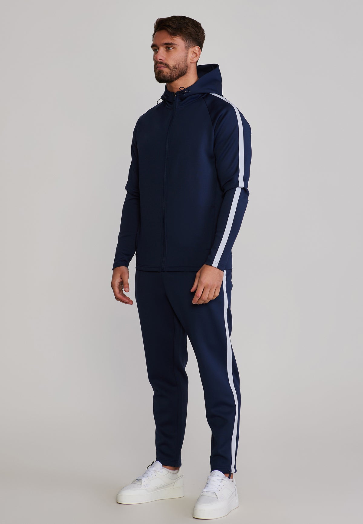 Kleidungsset Hoodie and Joggers in Navy Sets SikSilk