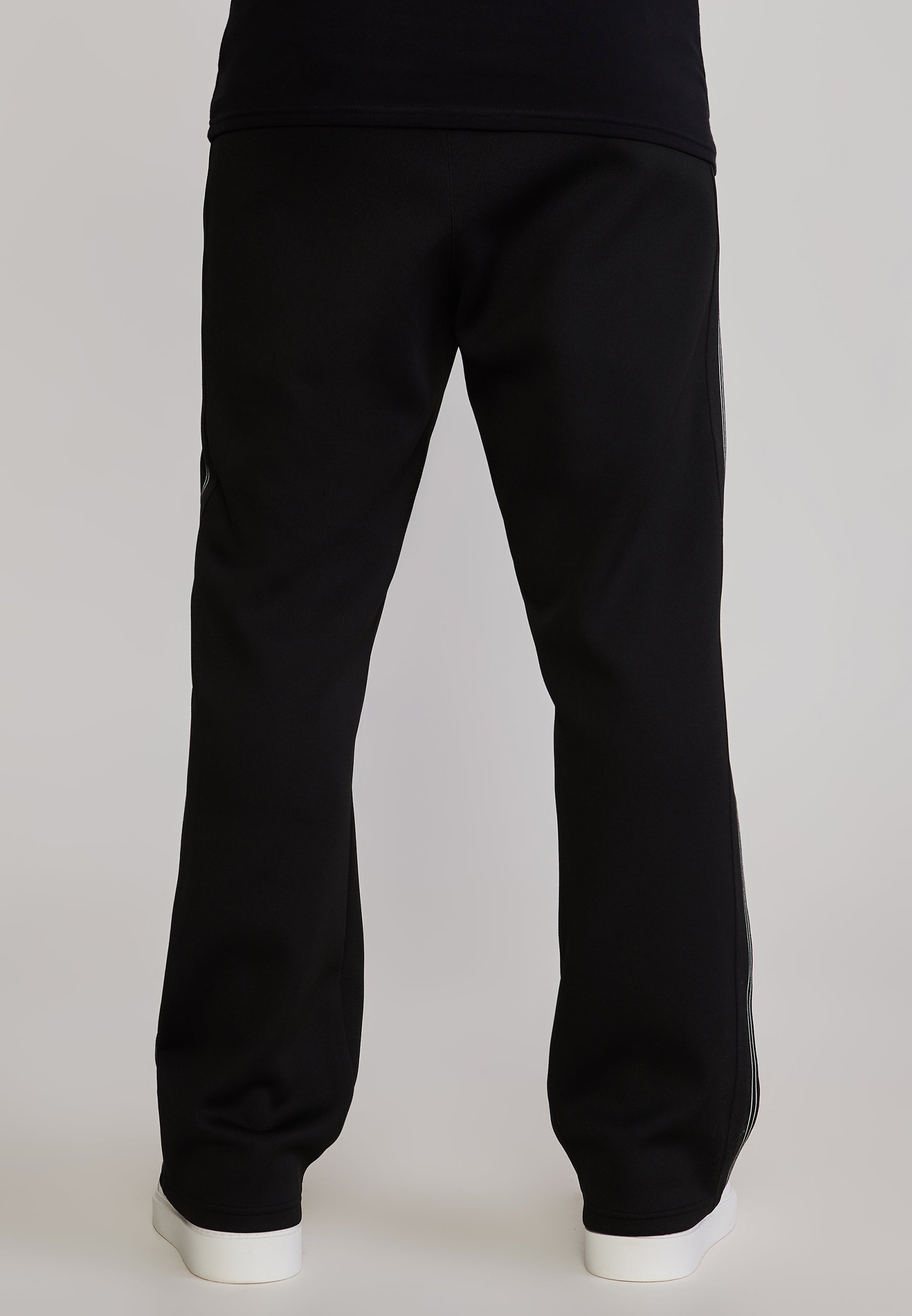 Jogginghose Taped in Black Hosen SikSilk
