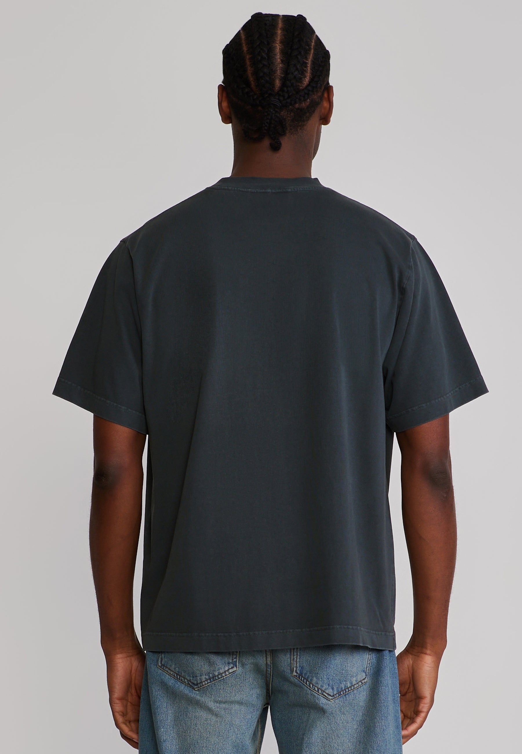 T-Shirt Graphic in Grey T-Shirts SikSilk
