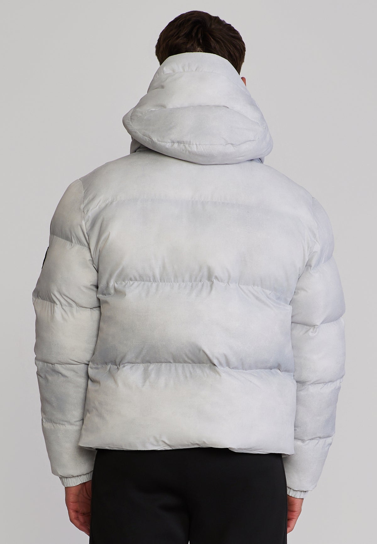 Winterjacke Puffer in Grey Jacken SikSilk