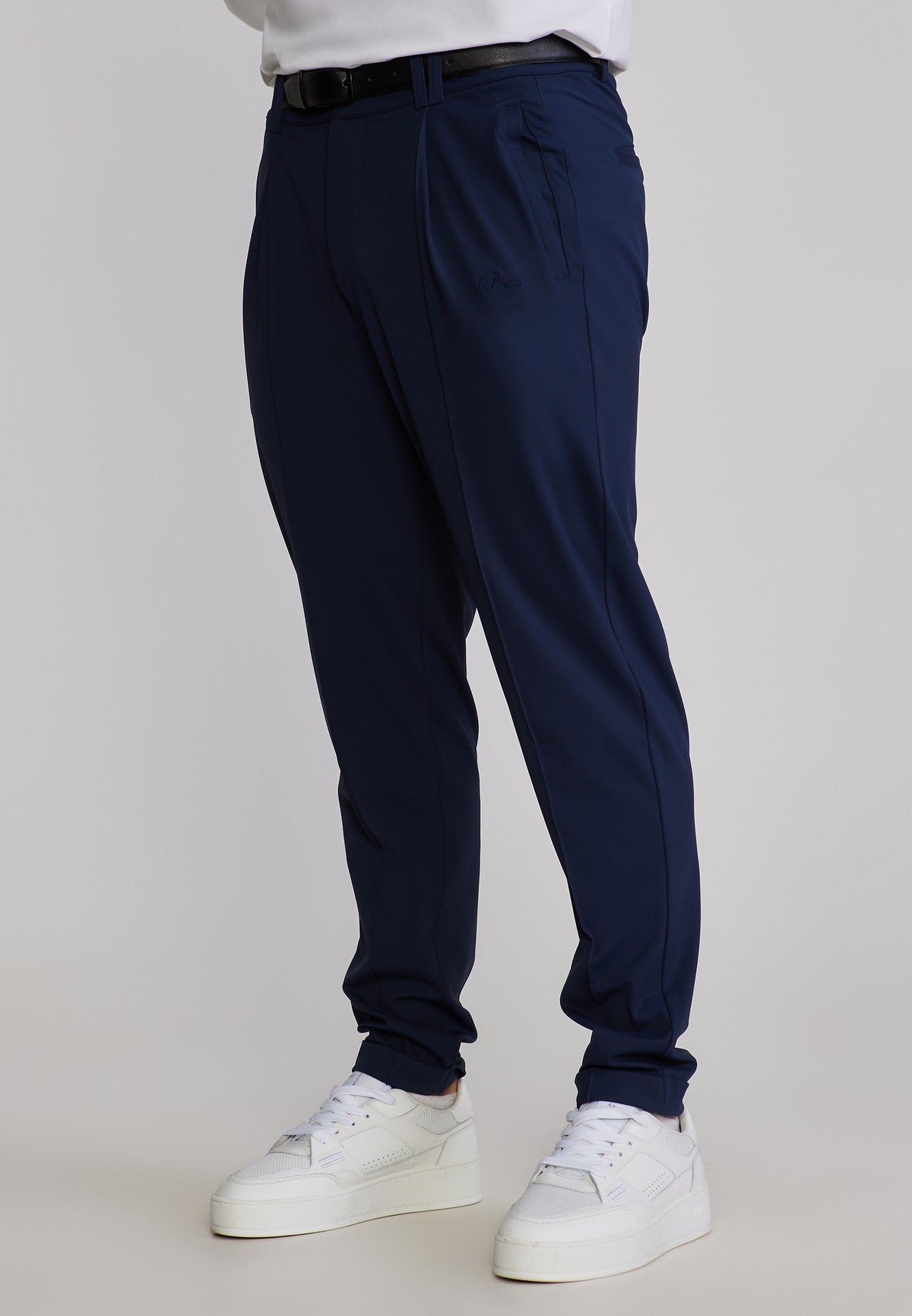 Hose Chino in Navy Hosen SikSilk