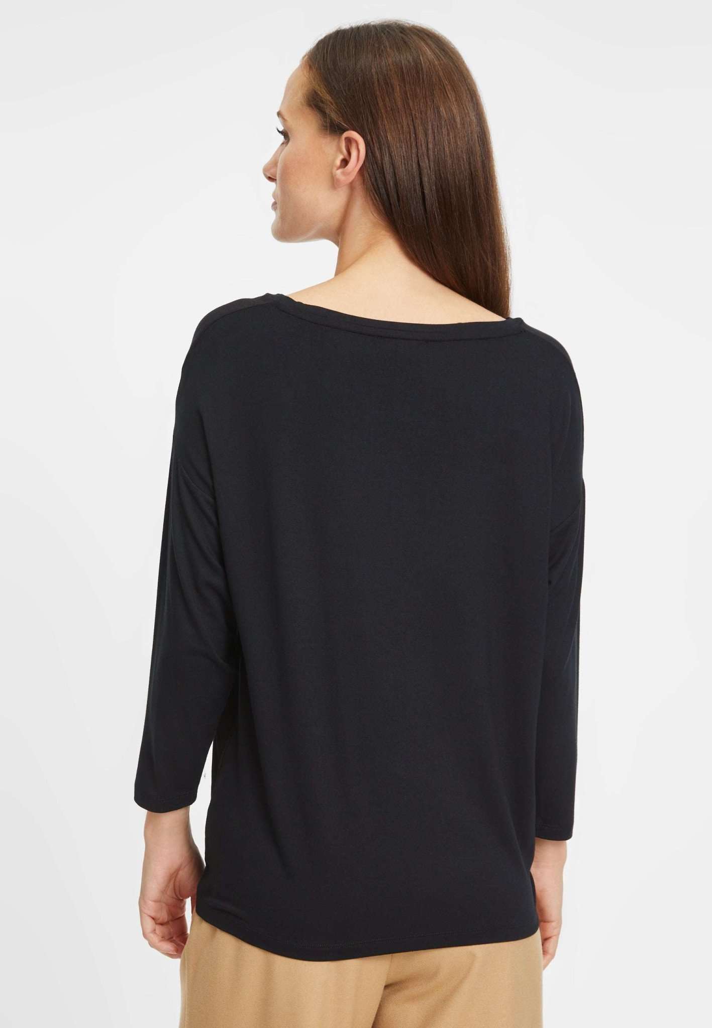 Burdur Long Sleeve Shirt in Black Beauty T-Shirts Tamaris   