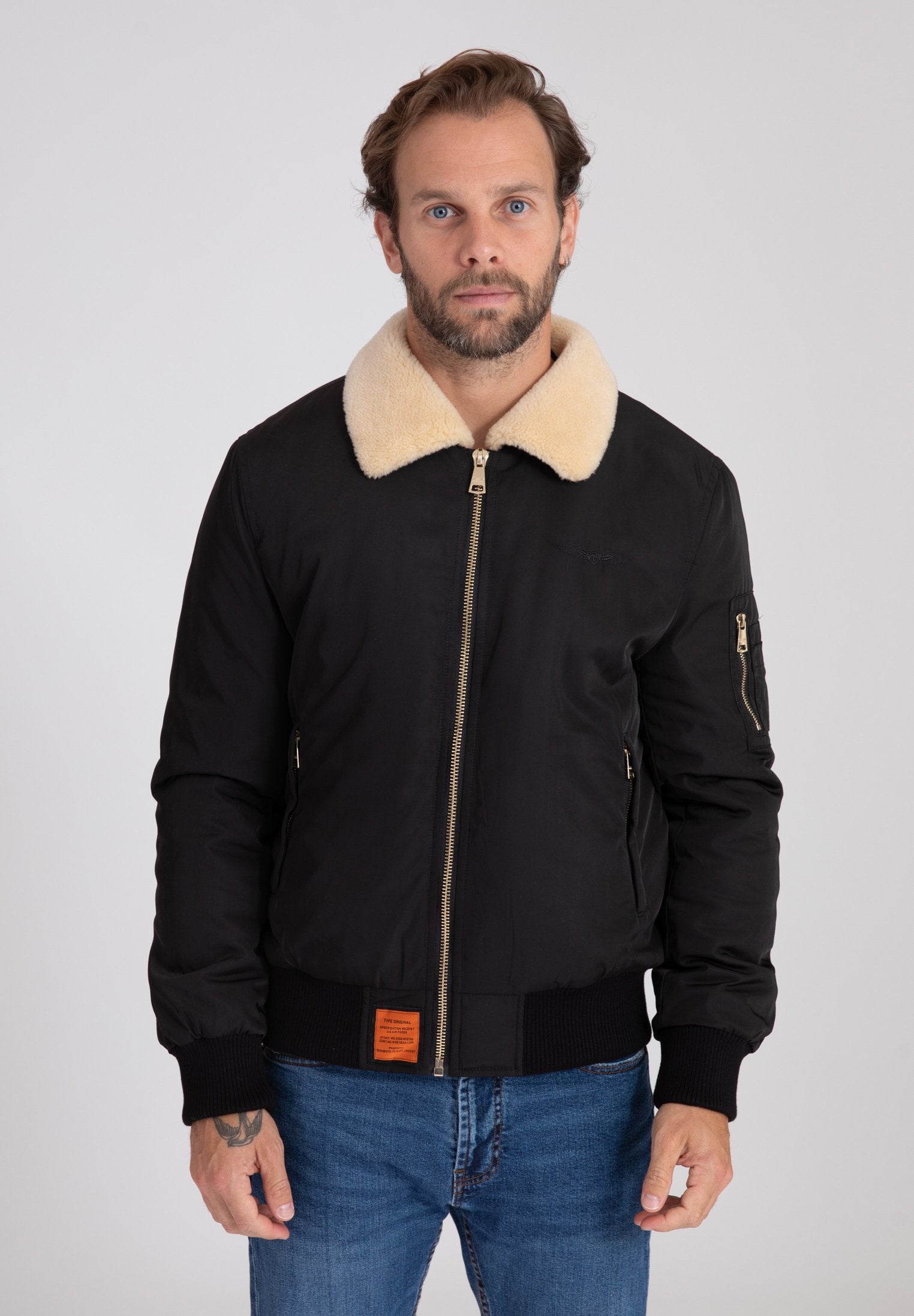 Versmold M Bomberjacke in Black Jacken Bombers Original   