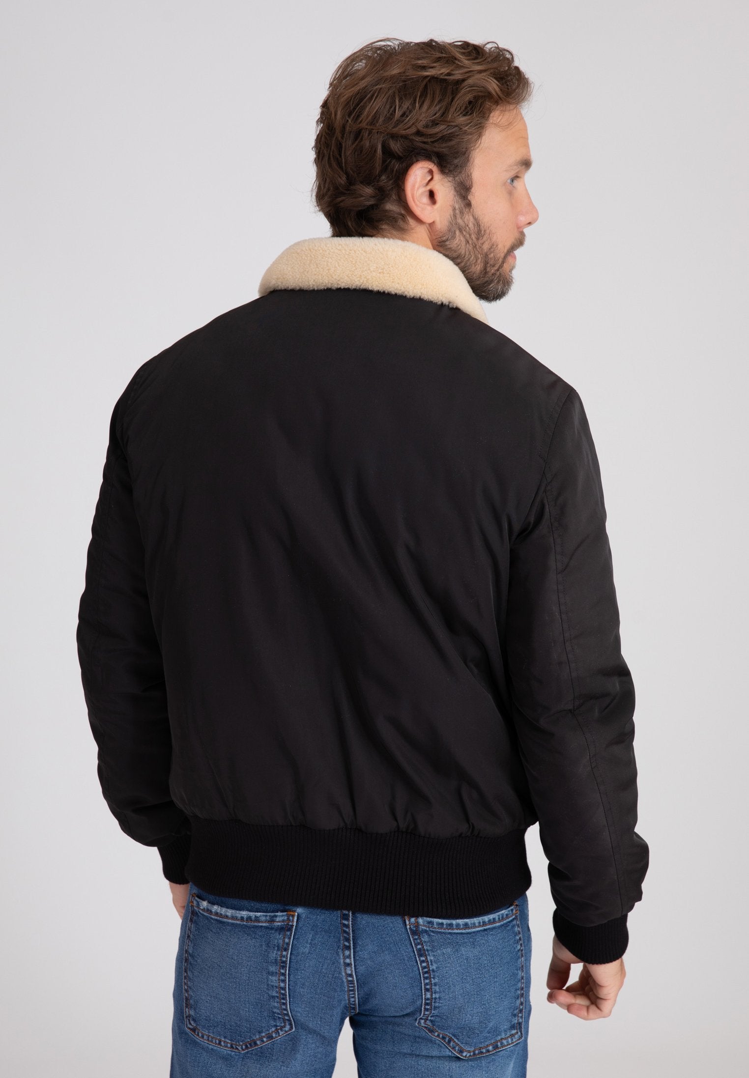 Versmold M Bomberjacke in Black Jacken Bombers Original   