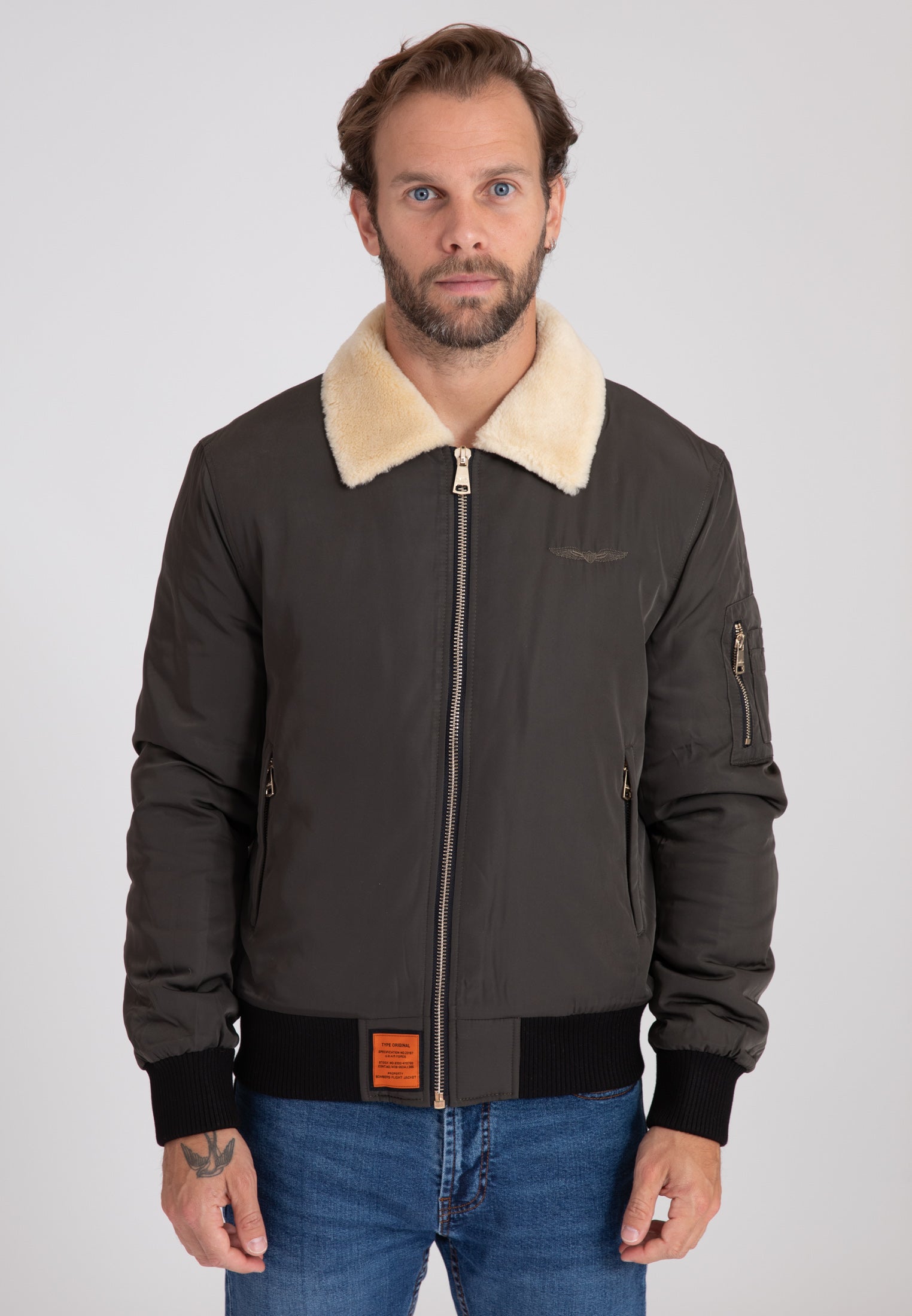 Versmold M Bomberjacke in D.Khaki Jacken Bombers Original   