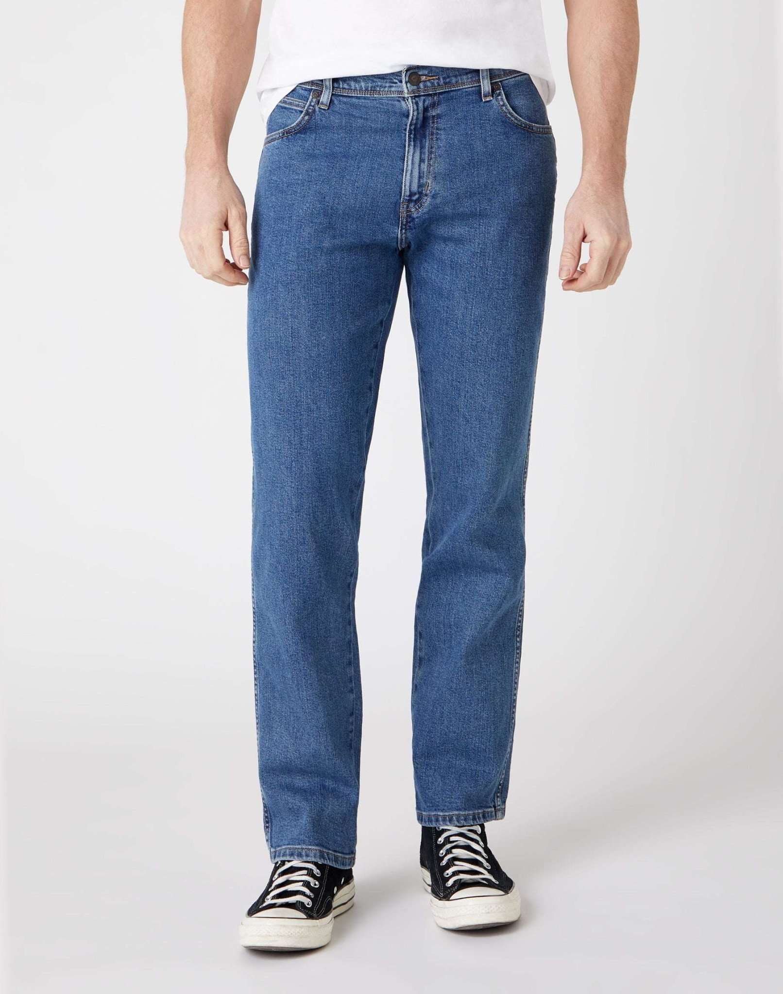 Regular Fit Low Stretch in Stonewash Jeans Wrangler   