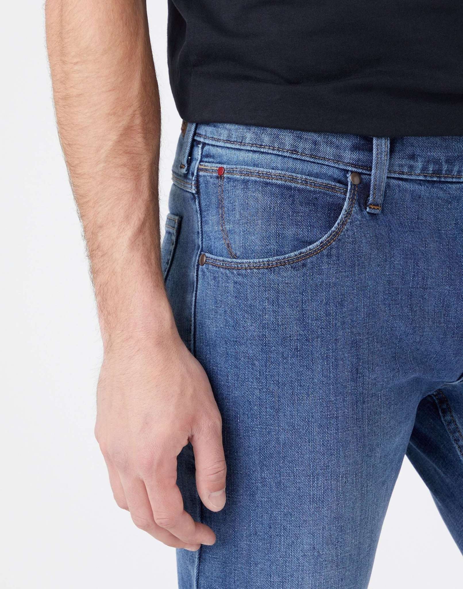 Slim Low Stretch in Mid Stone Jeans Wrangler   
