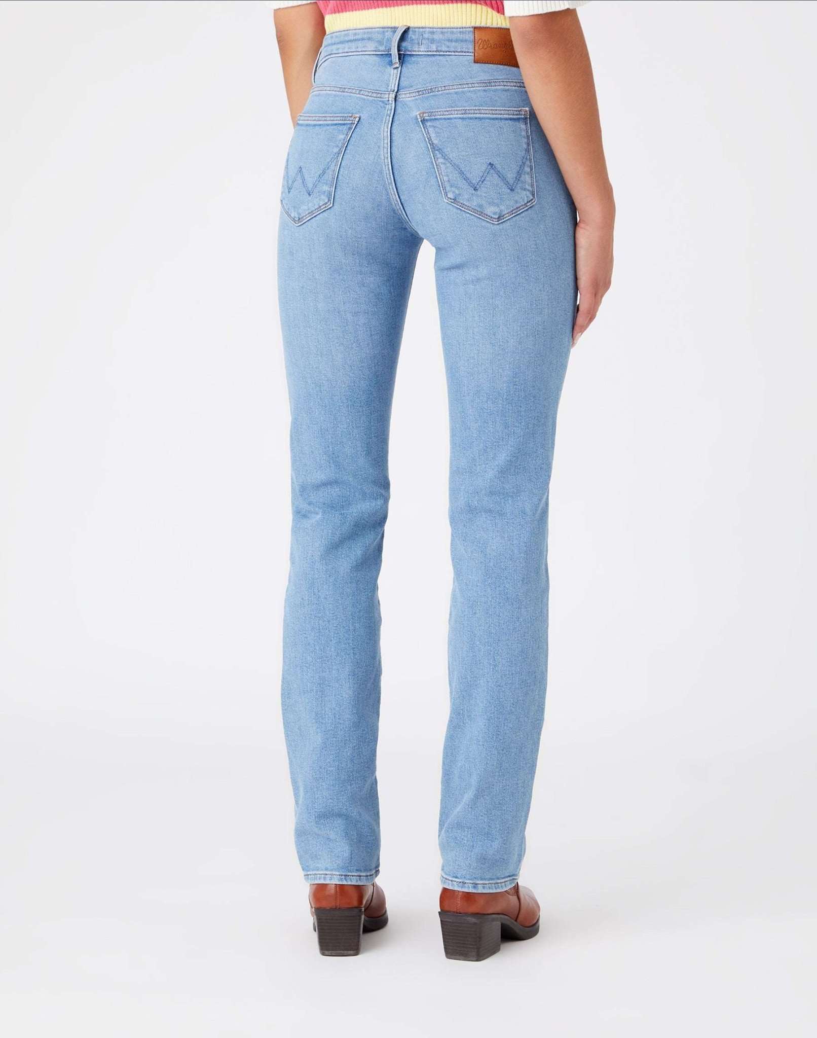 Straight in In The Clouds Jeans Wrangler   