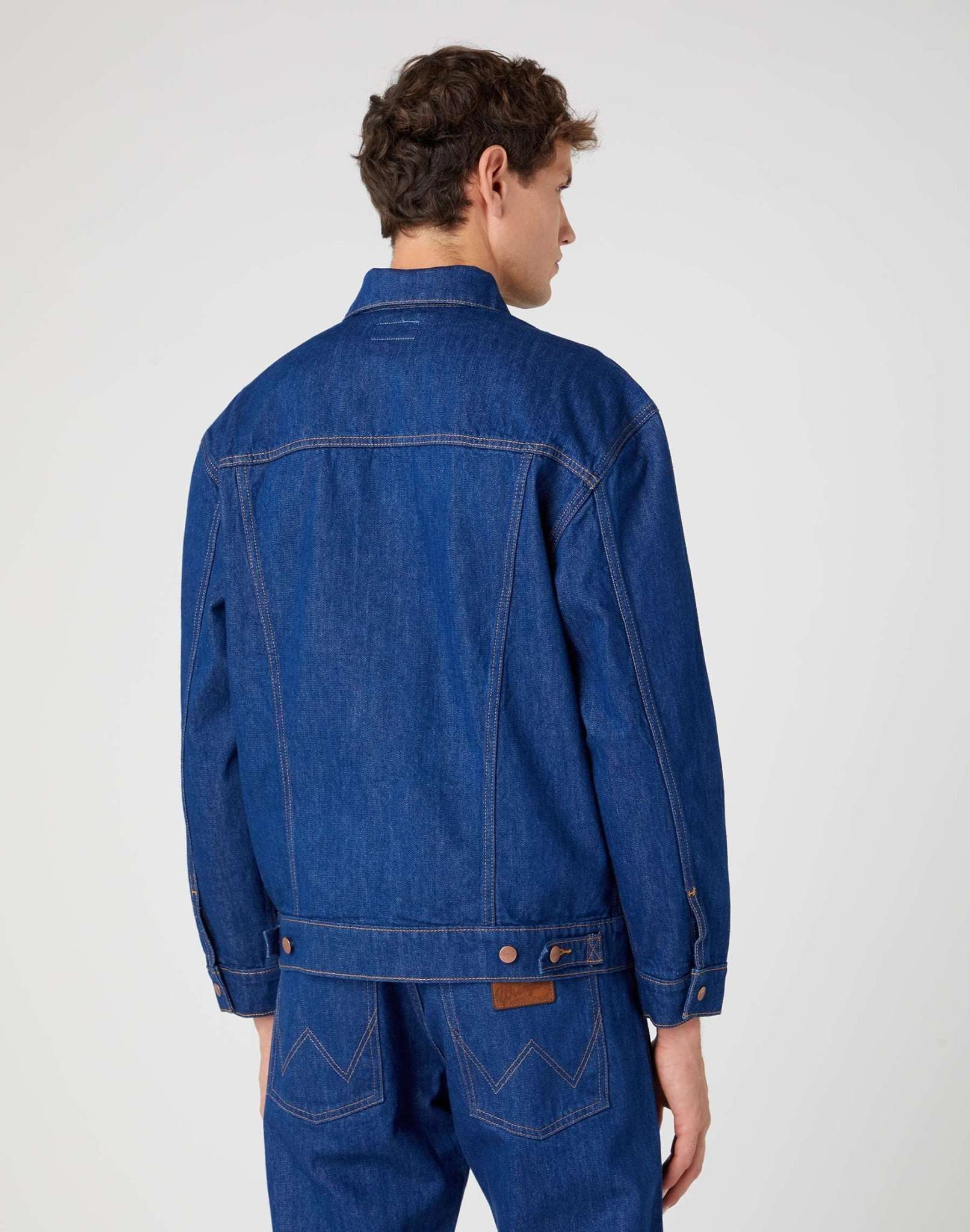 Anti Fit Jacket in Wrangler Blue Jacken Wrangler   