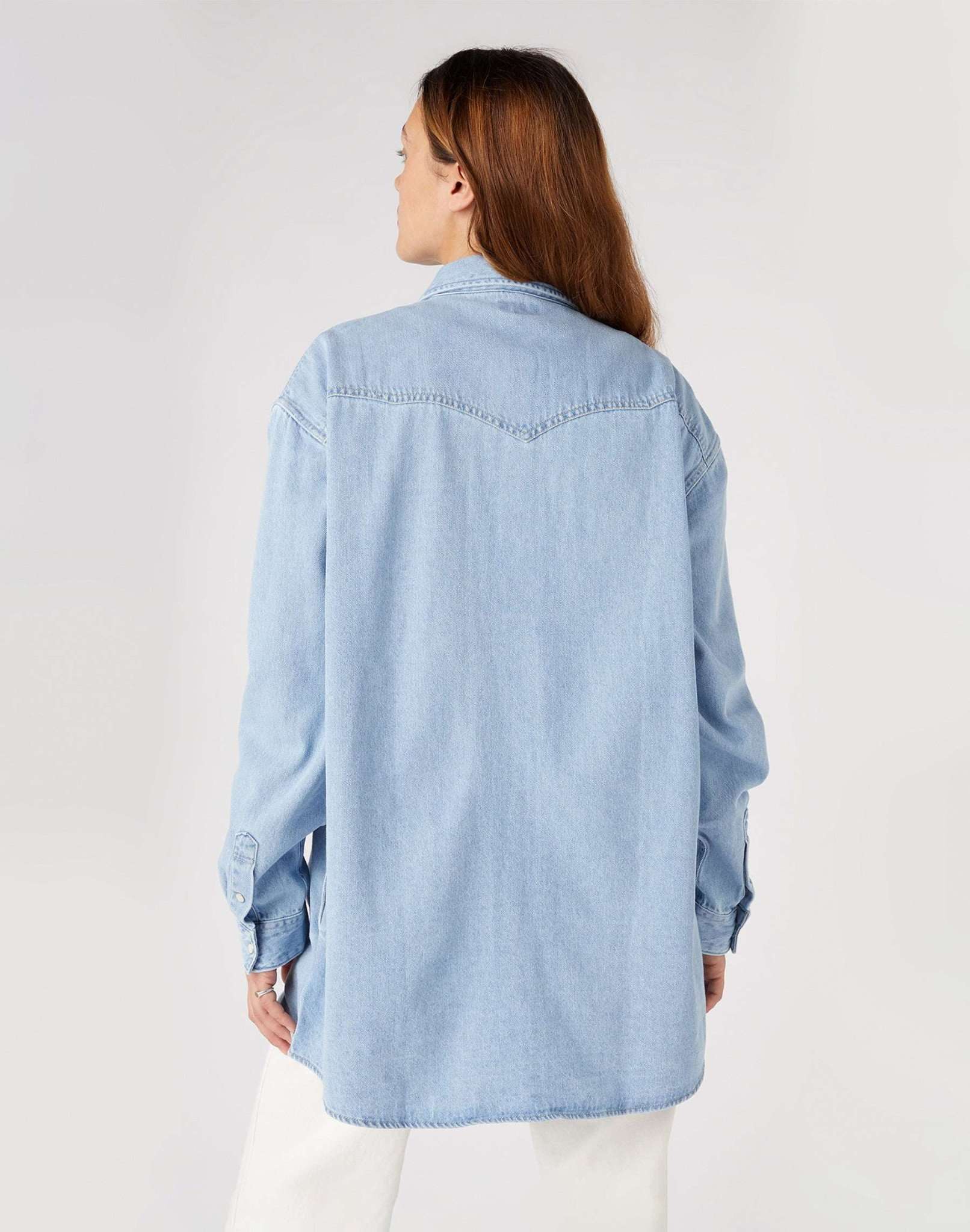 Jumbo Shirt in Light Vintage Indigo Hemden Wrangler   