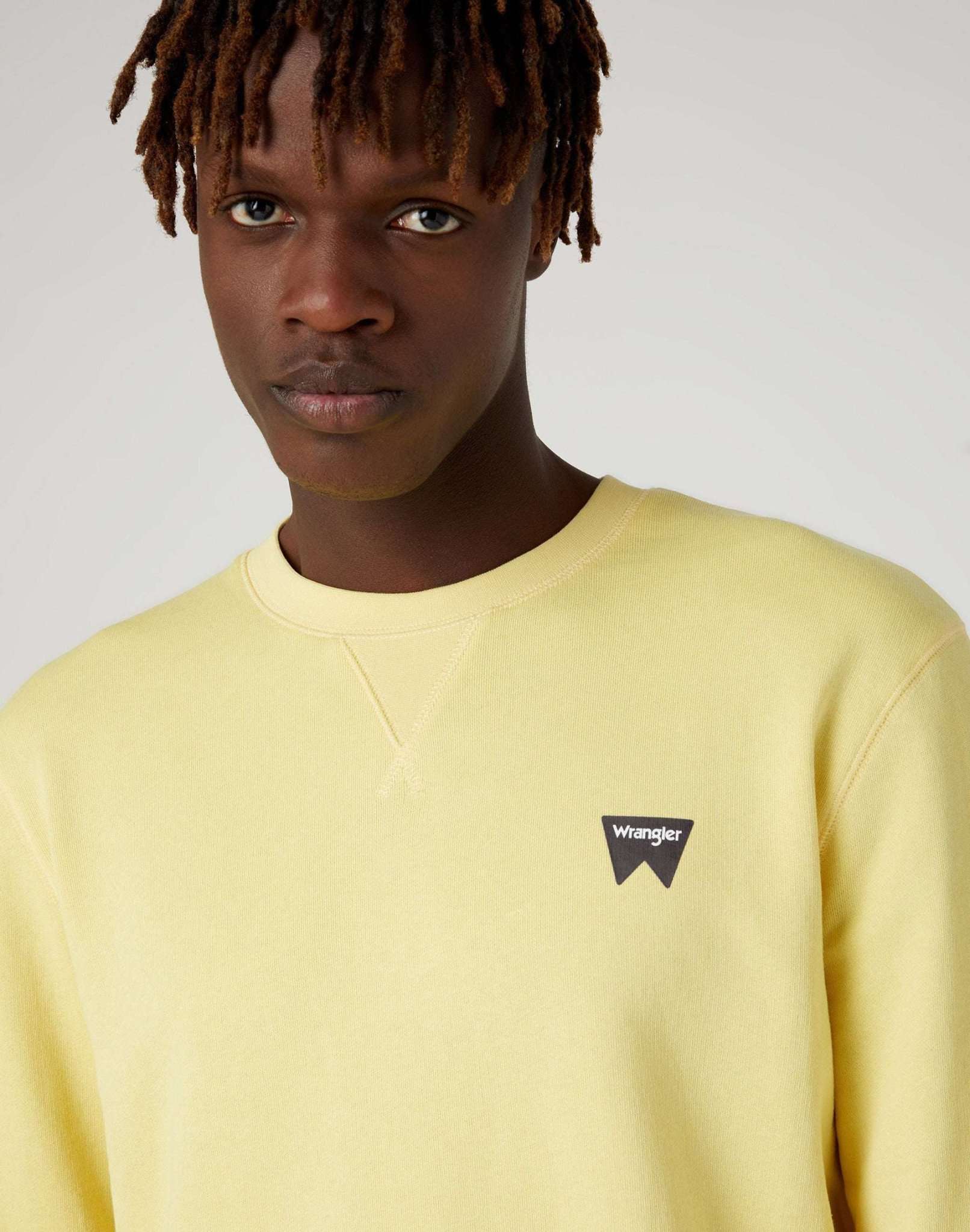 Sign Off Crew in Pineapple Slice Sweatshirts Wrangler   