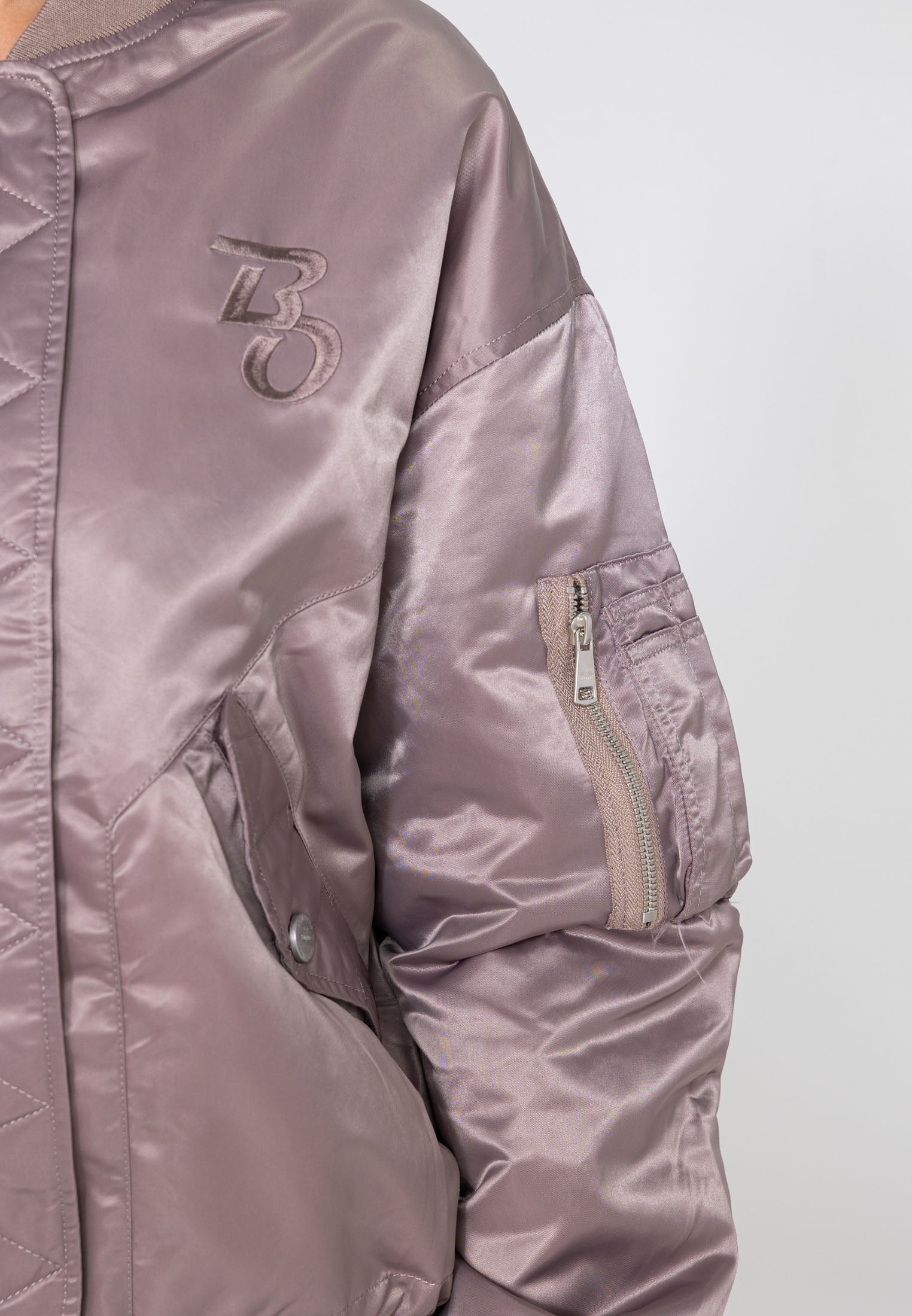 Wavy U Bomberjacke in Pink Jacken Bombers Original   