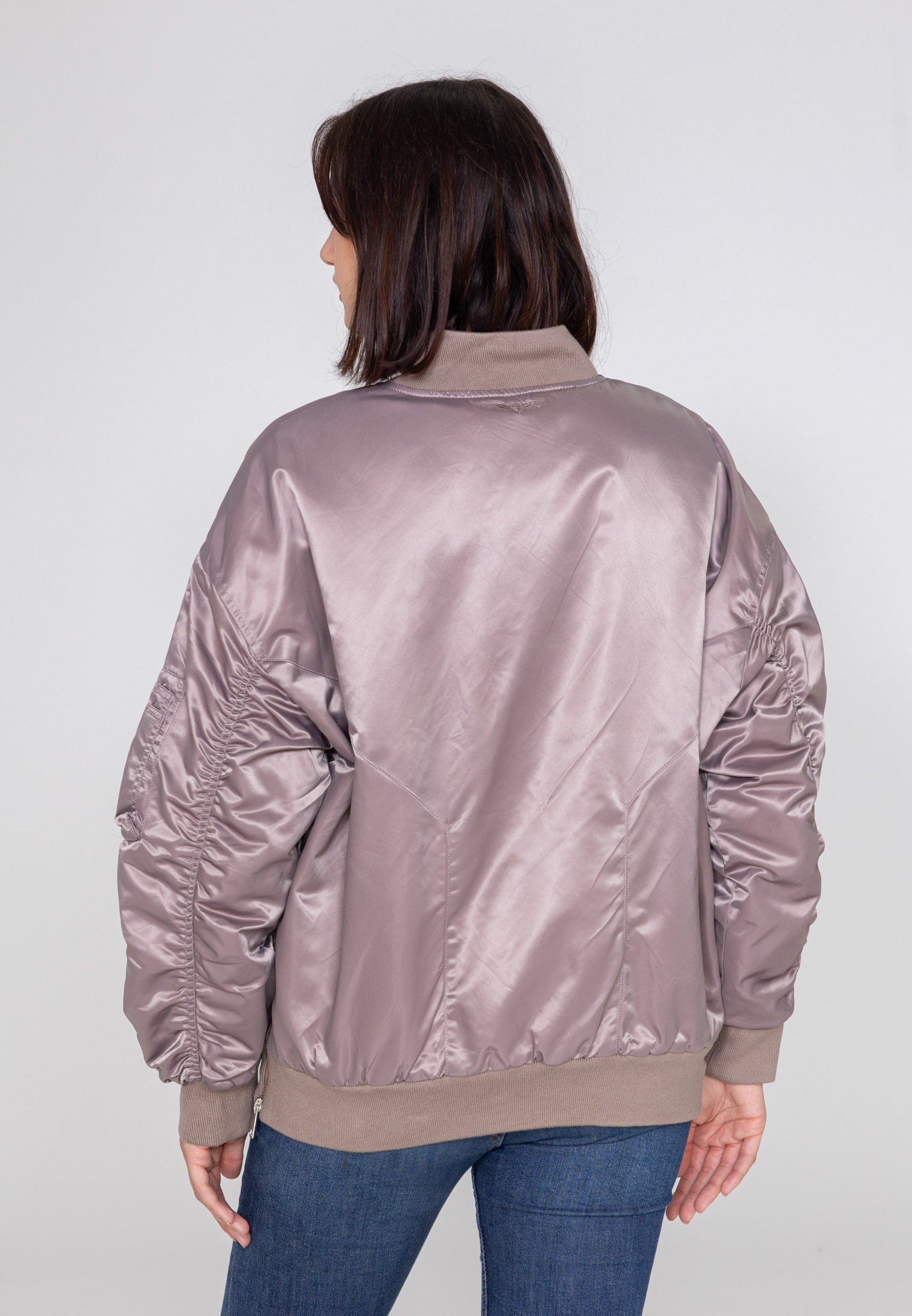 Wavy U Bomberjacke in Pink Jacken Bombers Original   