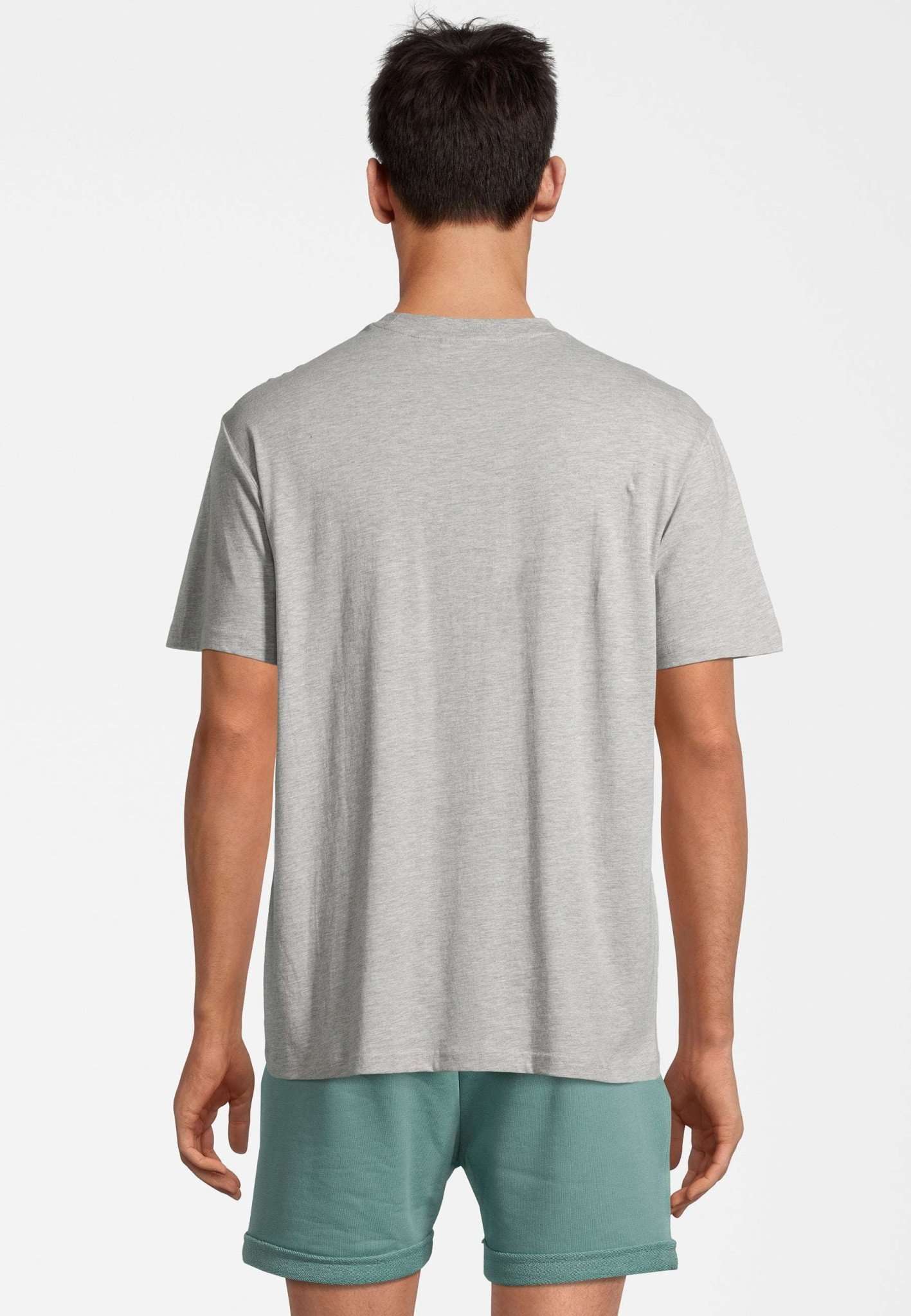 Berloz Tee in Light Grey Melange T-Shirts Fila   