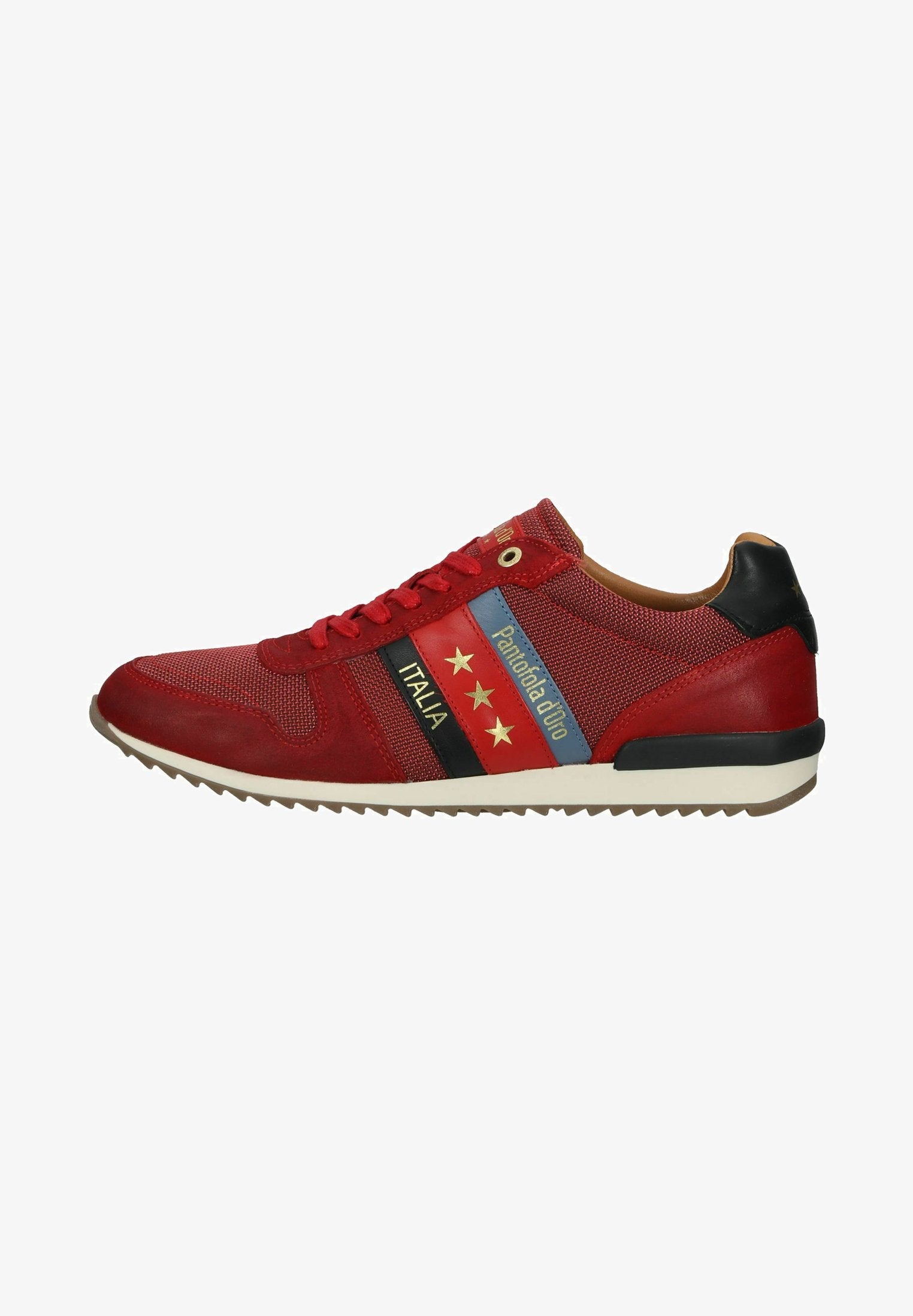 Rizza N Low in Racing Red Sneakers Pantofola d'Oro   