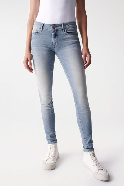 Wonder Light Colour Push-Up in Medium Light Jeans Salsa Jeans   