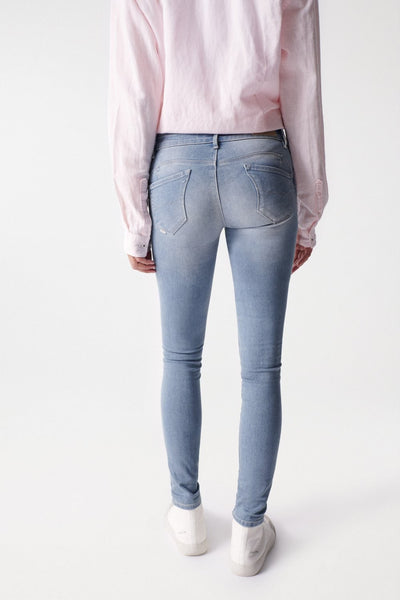 Wonder Light Colour Push-Up in Medium Light Jeans Salsa Jeans   