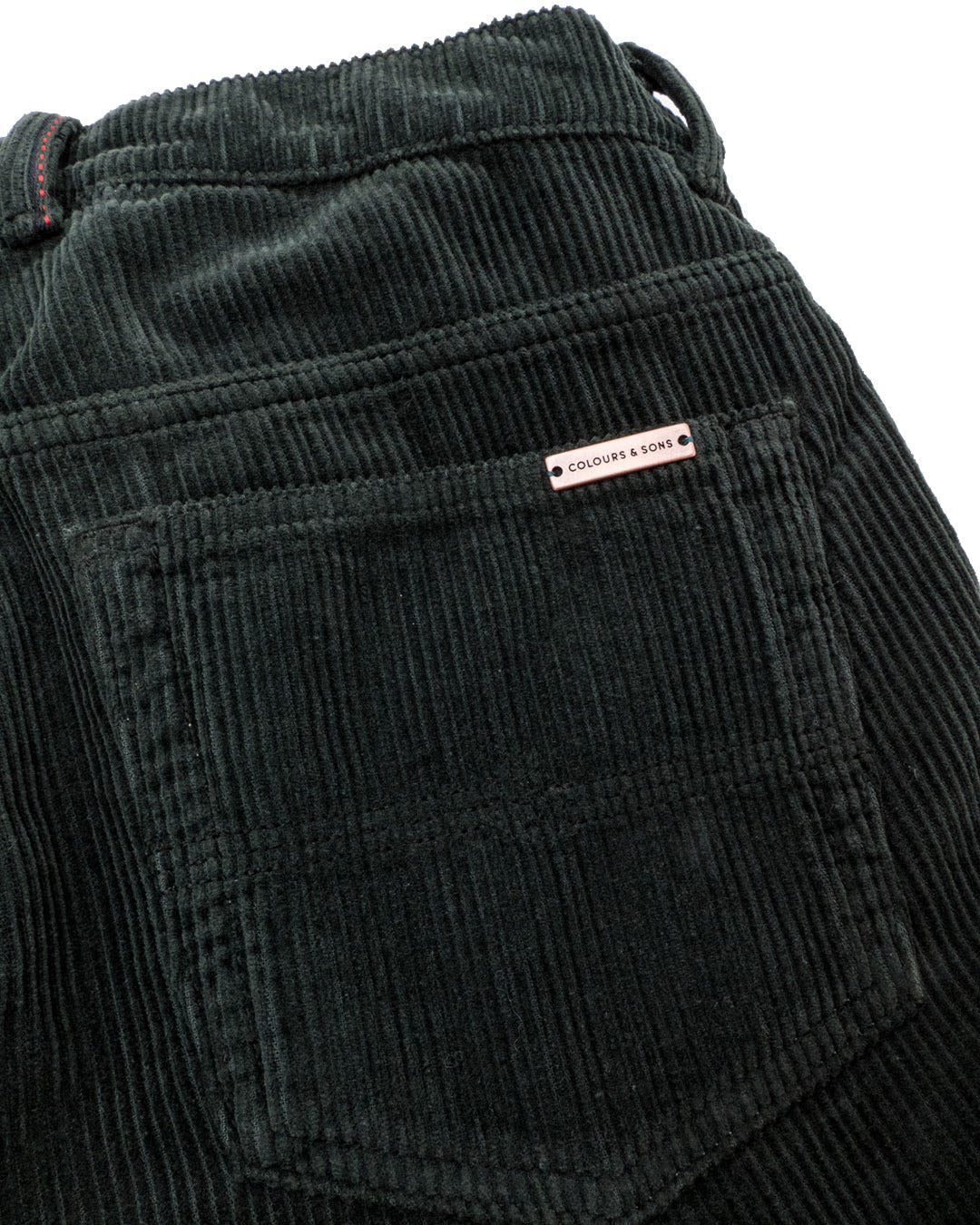 Cargo Corduroy Cropped in Moss Hosen Colours and Sons   