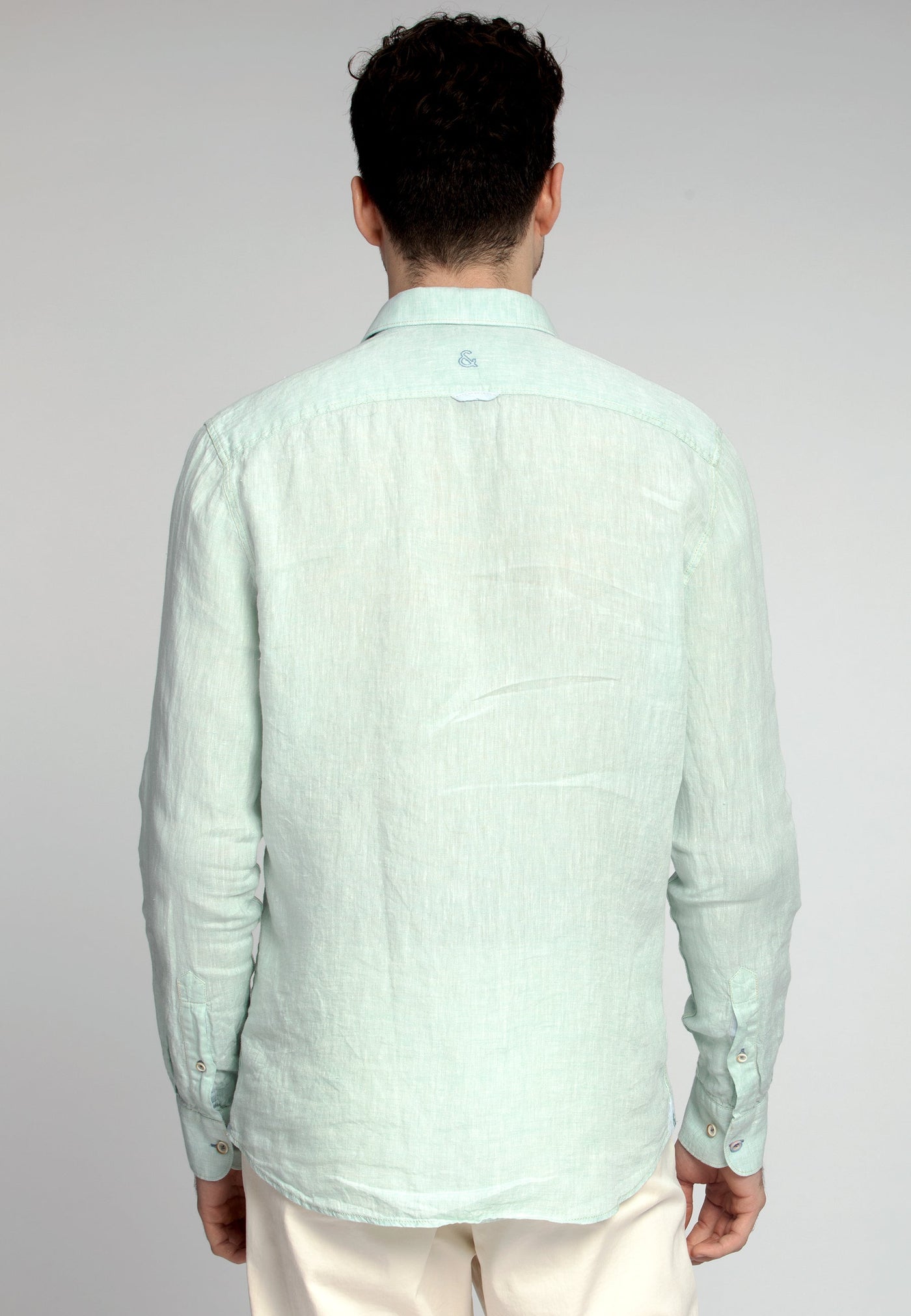 Shirt Linen in Mist Hemden Colours and Sons   
