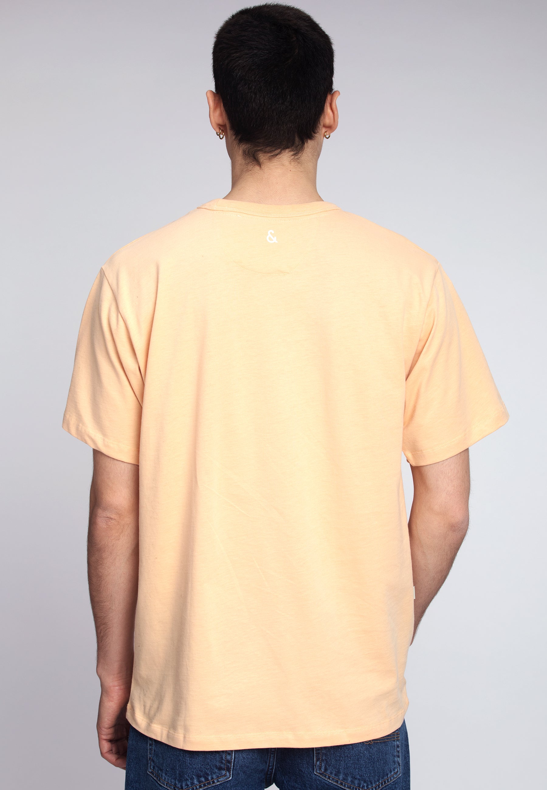 T-Shirt Basic Embroidery in Carrot T-Shirts Colours and Sons   
