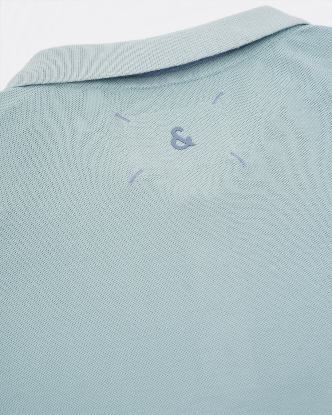 Polo Embroidery in Mist Polos Colours and Sons   