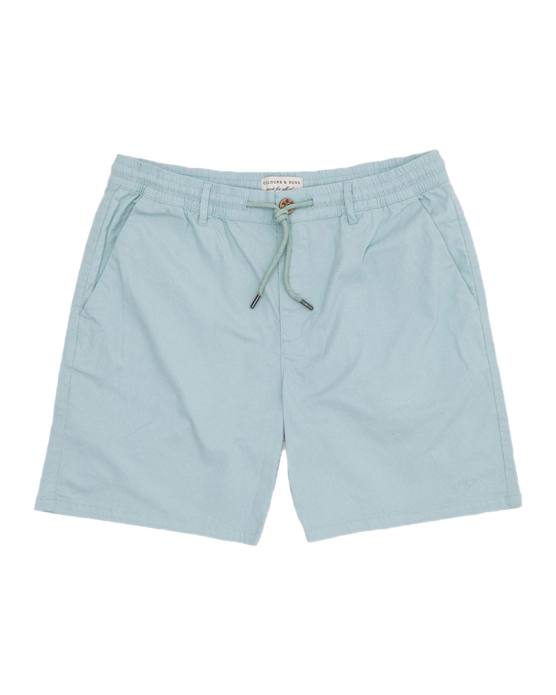 Shorts Light Twill in Mist Shorts Colours and Sons   