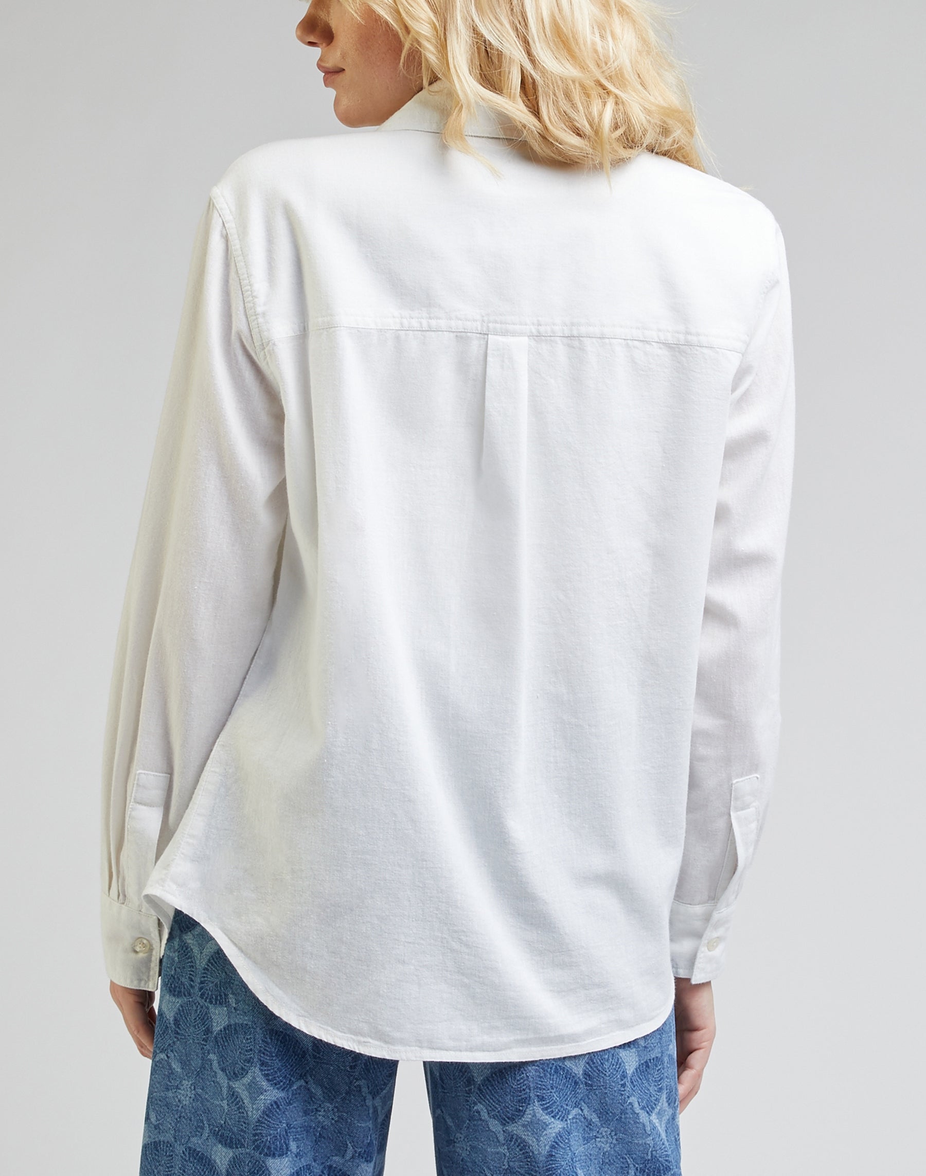 All Purpose Shirt in Bright White Blusen Lee   