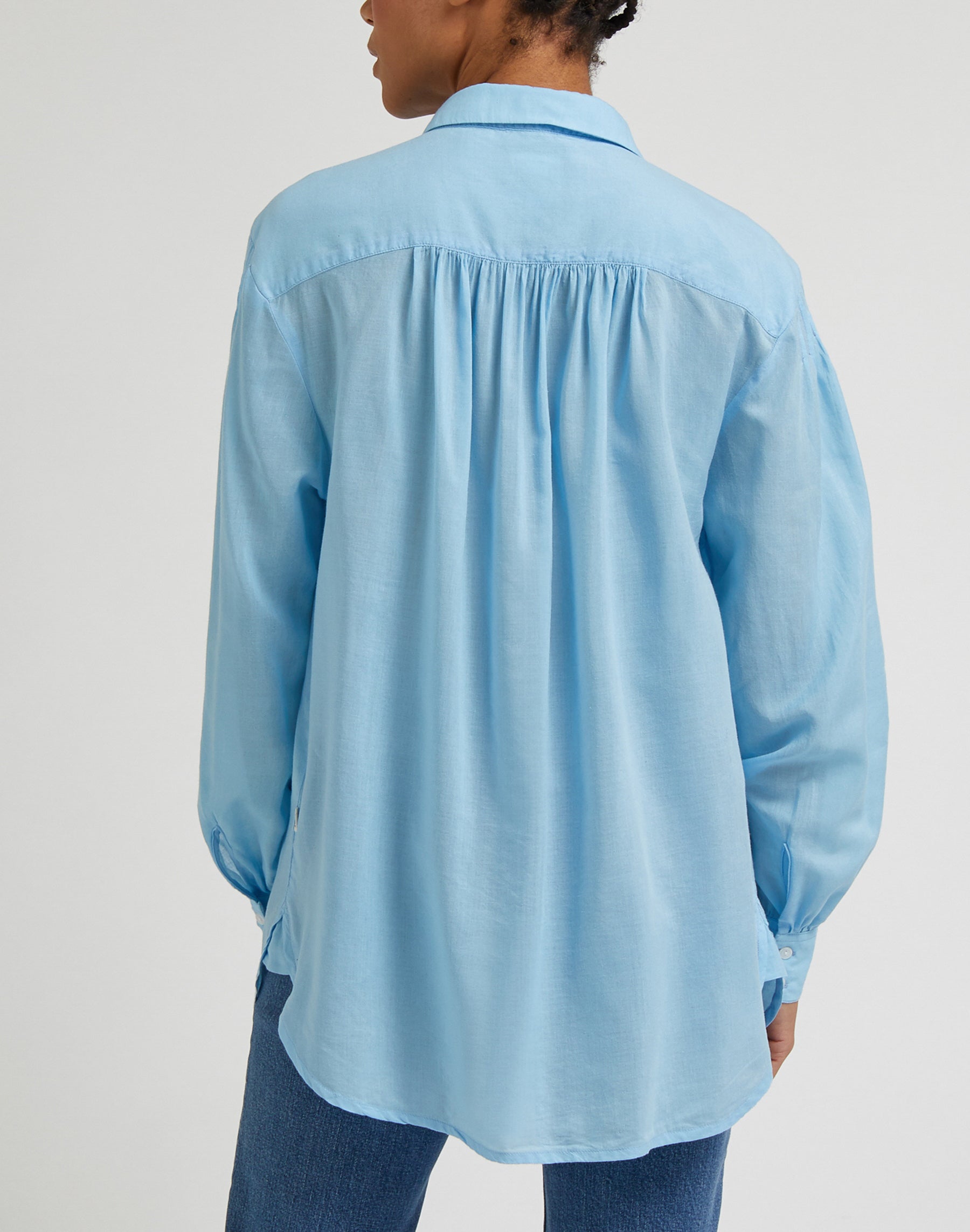 Femme Shirt in Shasta Blue Blusen Lee   