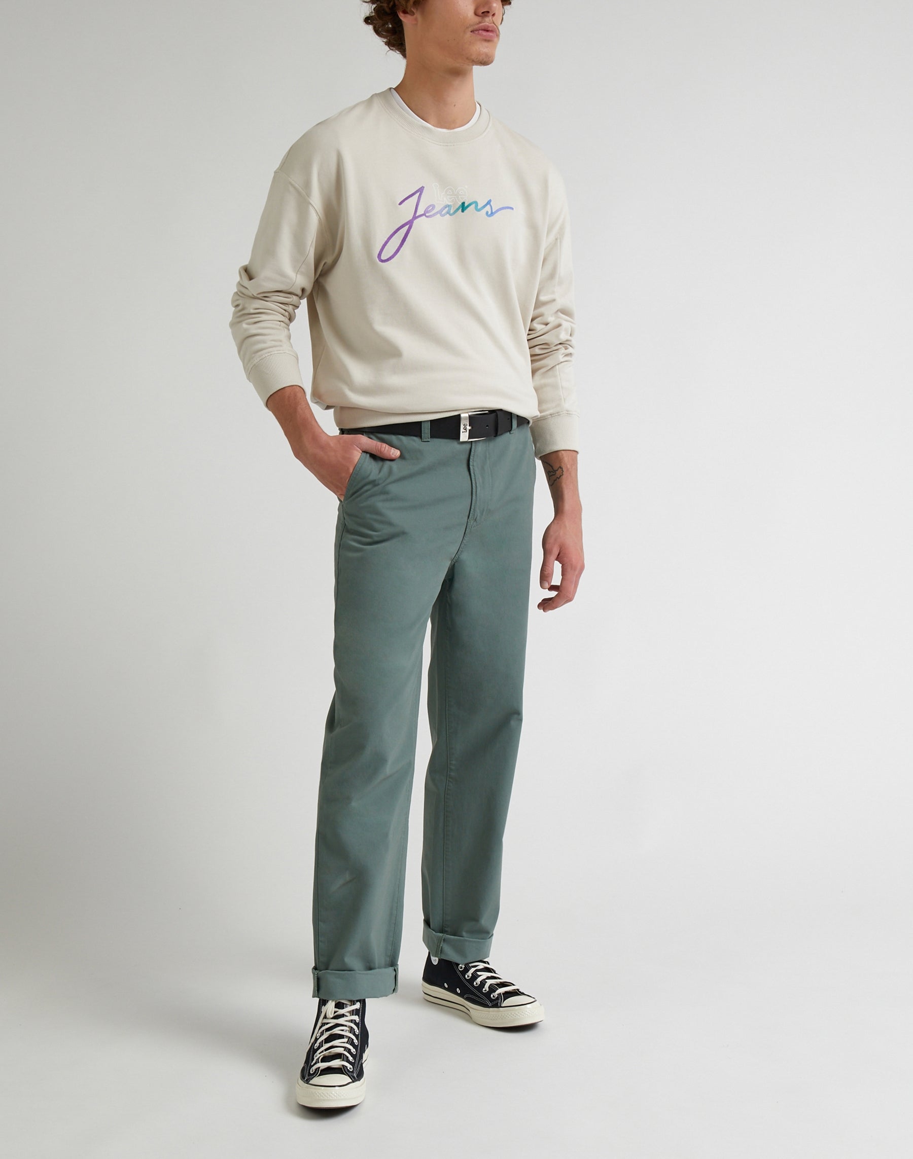 Relaxed Chino in Fort Green Hosen Lee   