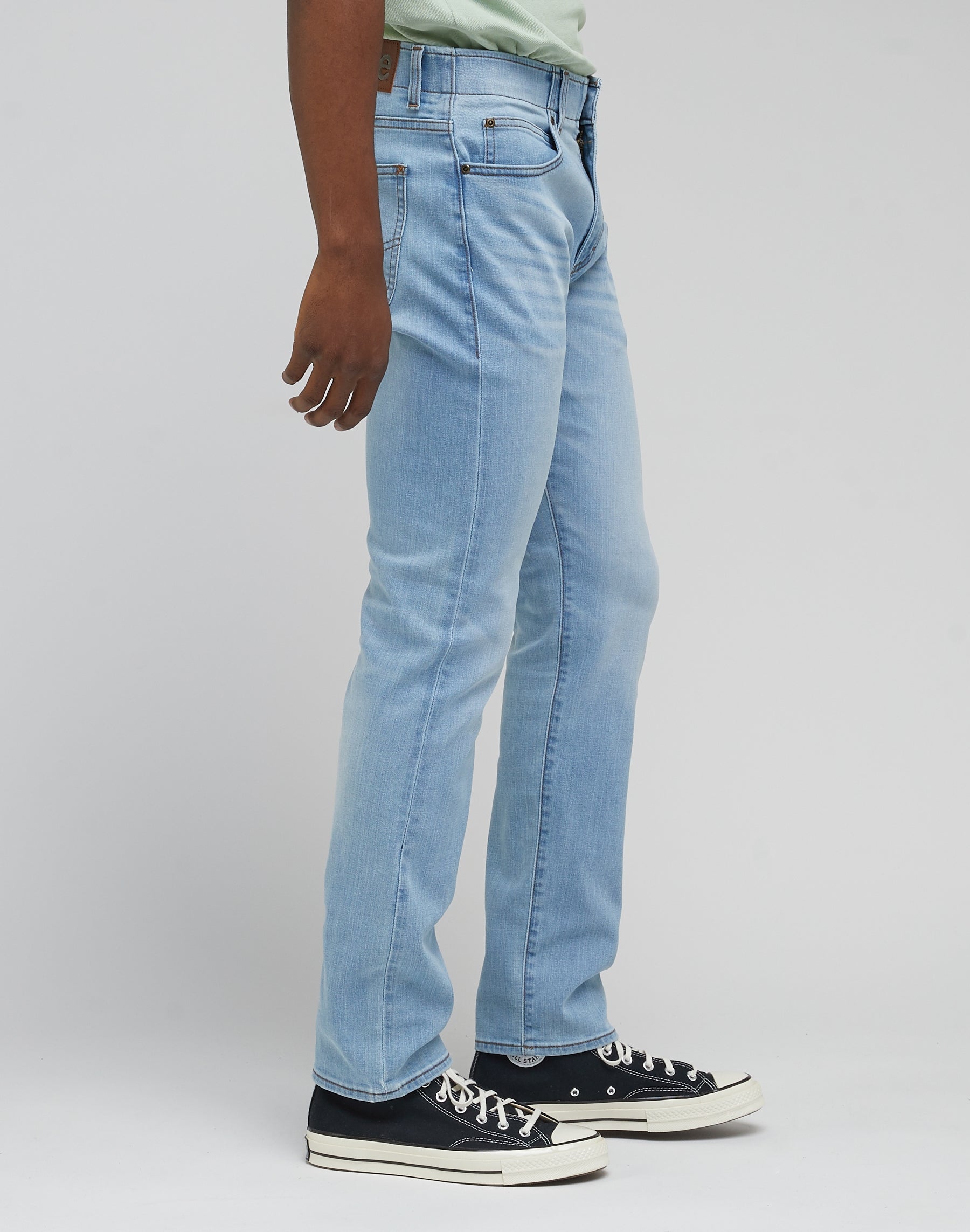 Slim Fit Mvp in Heron Blue Jeans Lee   