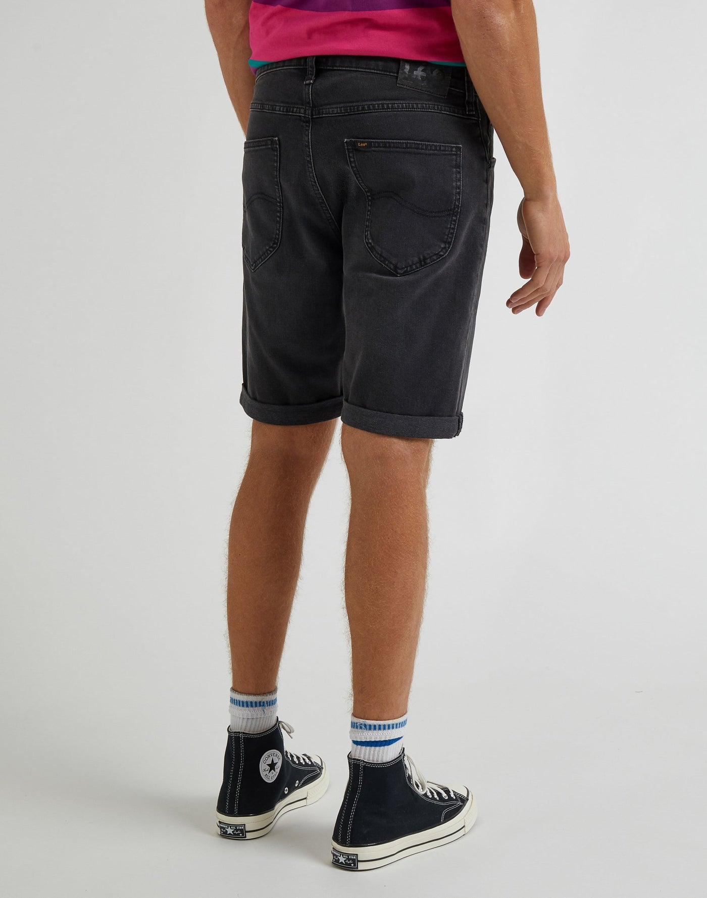 5 Pocket Short in Gunmetal Jeansshorts Lee   