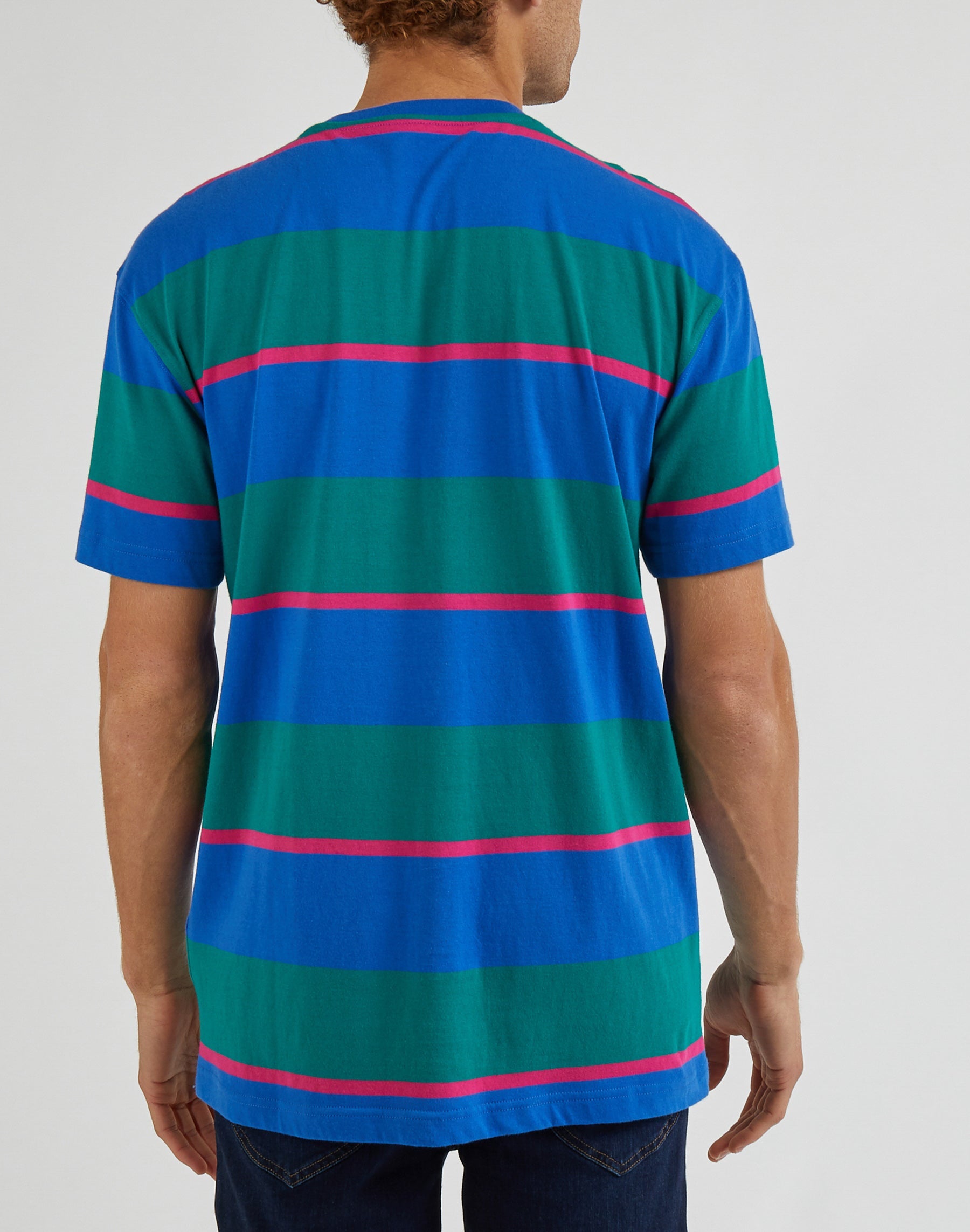 80S Relaxed Stripe Tee in Ferris T-Shirts Lee   