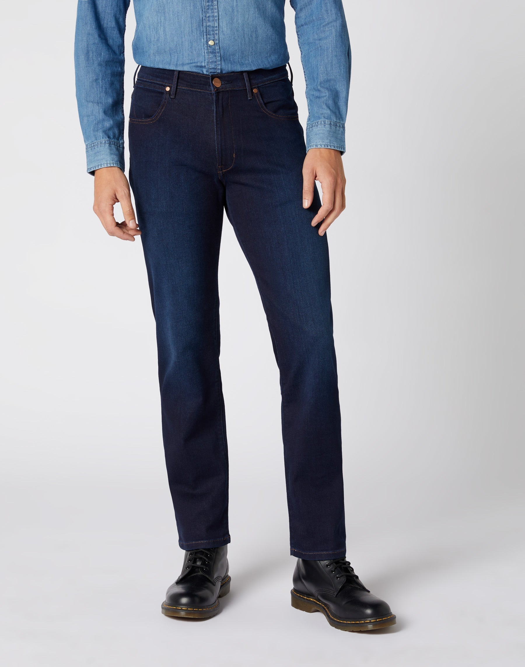 Arizona Medium Stretch in Blue Stroke Jeans Wrangler   