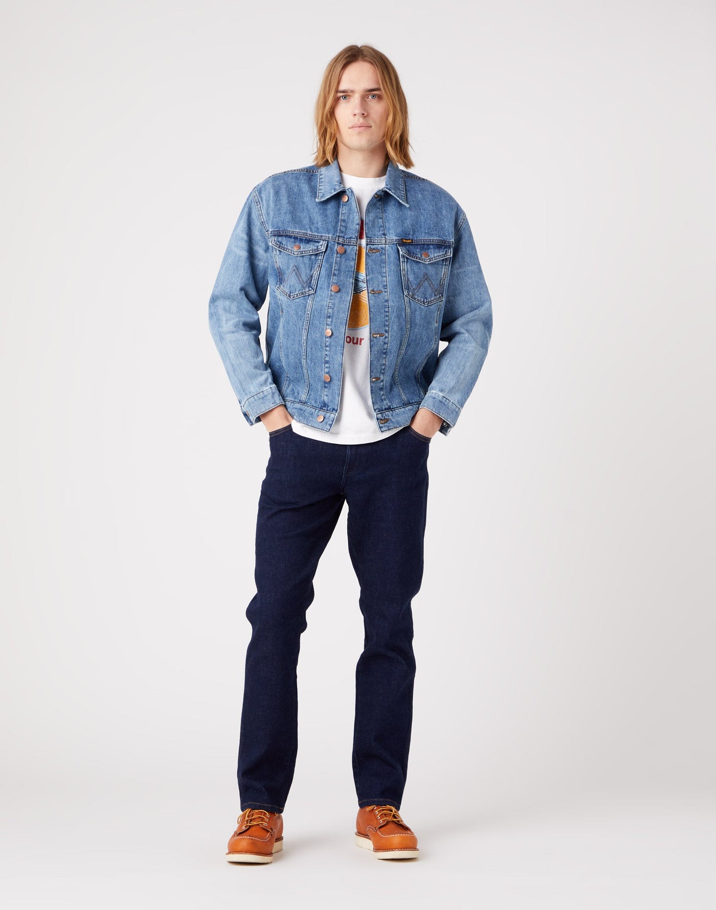 Texas Slim in Day Drifter Jeans Wrangler   