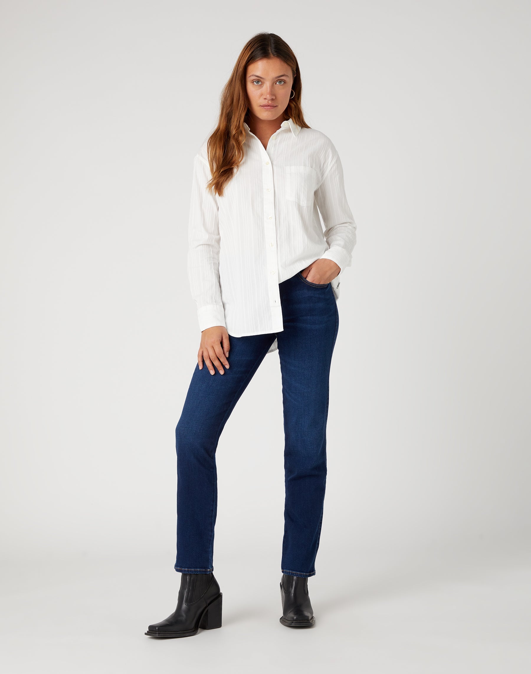 Straight in Anabel Jeans Wrangler   