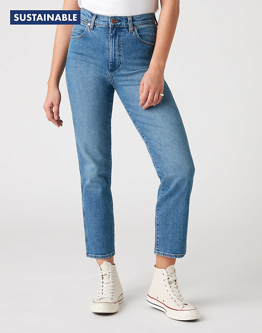 Wild West Jeans in Mid Blue Jeans Wrangler   