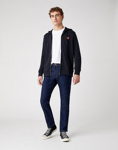 Sign Off Zip Sweater in Black Sweatjacken Wrangler   