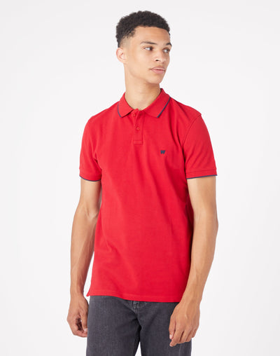 Polo Shirt in Red Polos Wrangler   