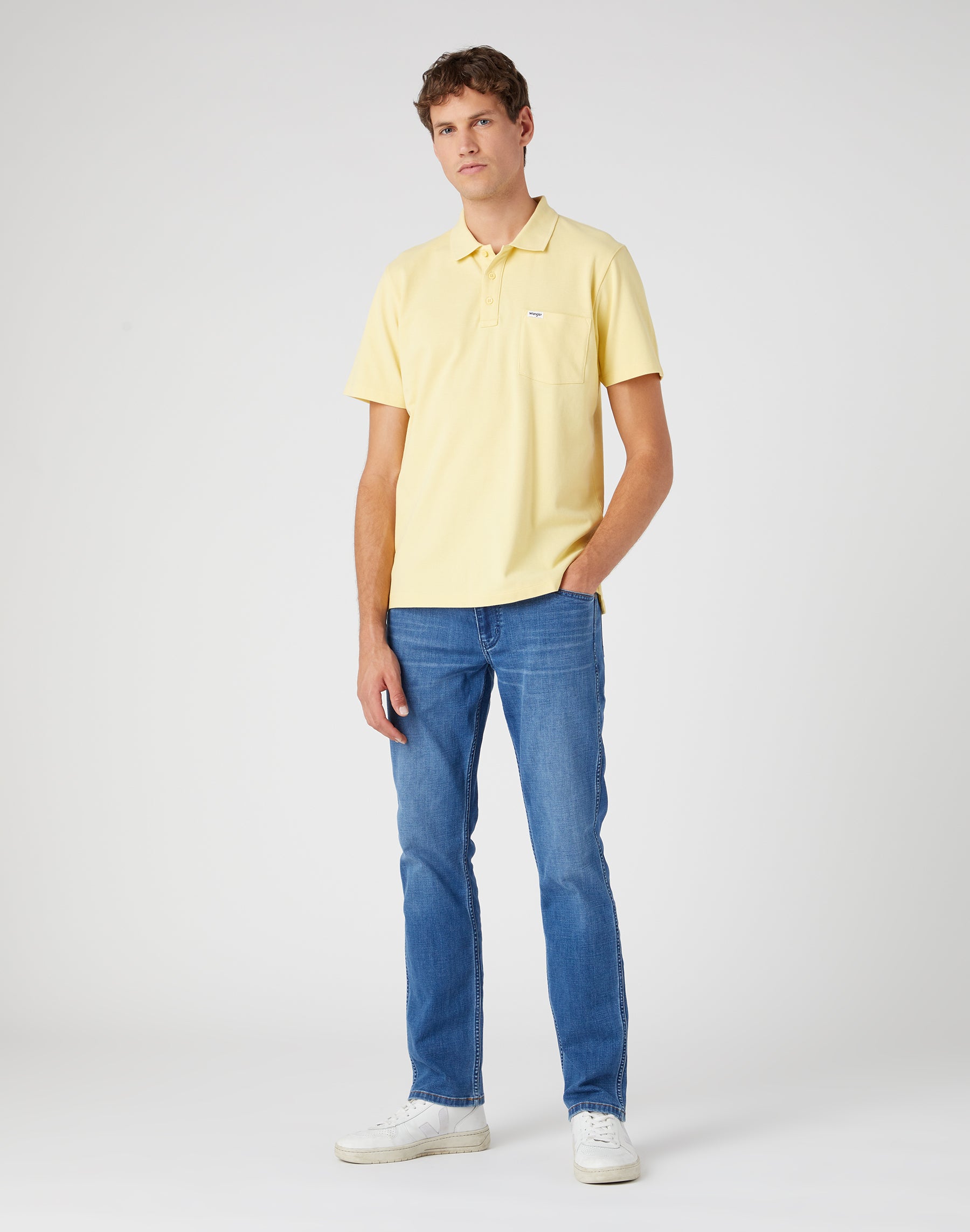 Polo Shirt in Pineapple Slice Polos Wrangler   