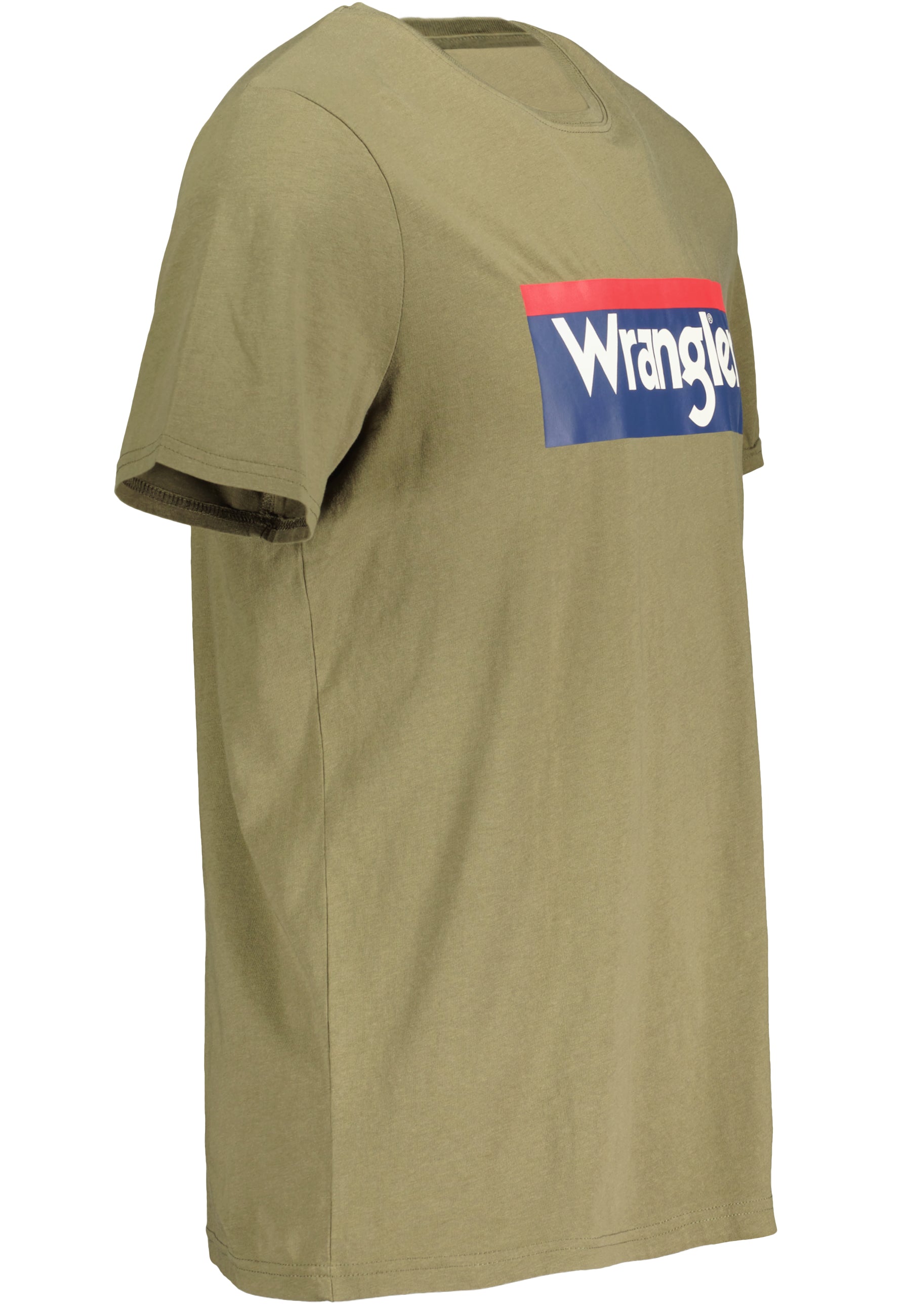 3CLR Logo Tee in Dusty Olive T-Shirts Wrangler   