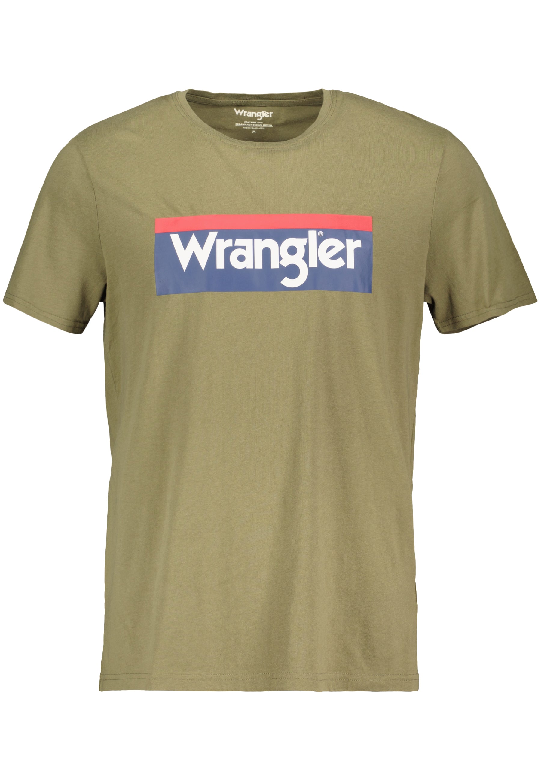 3CLR Logo Tee in Dusty Olive T-Shirts Wrangler   