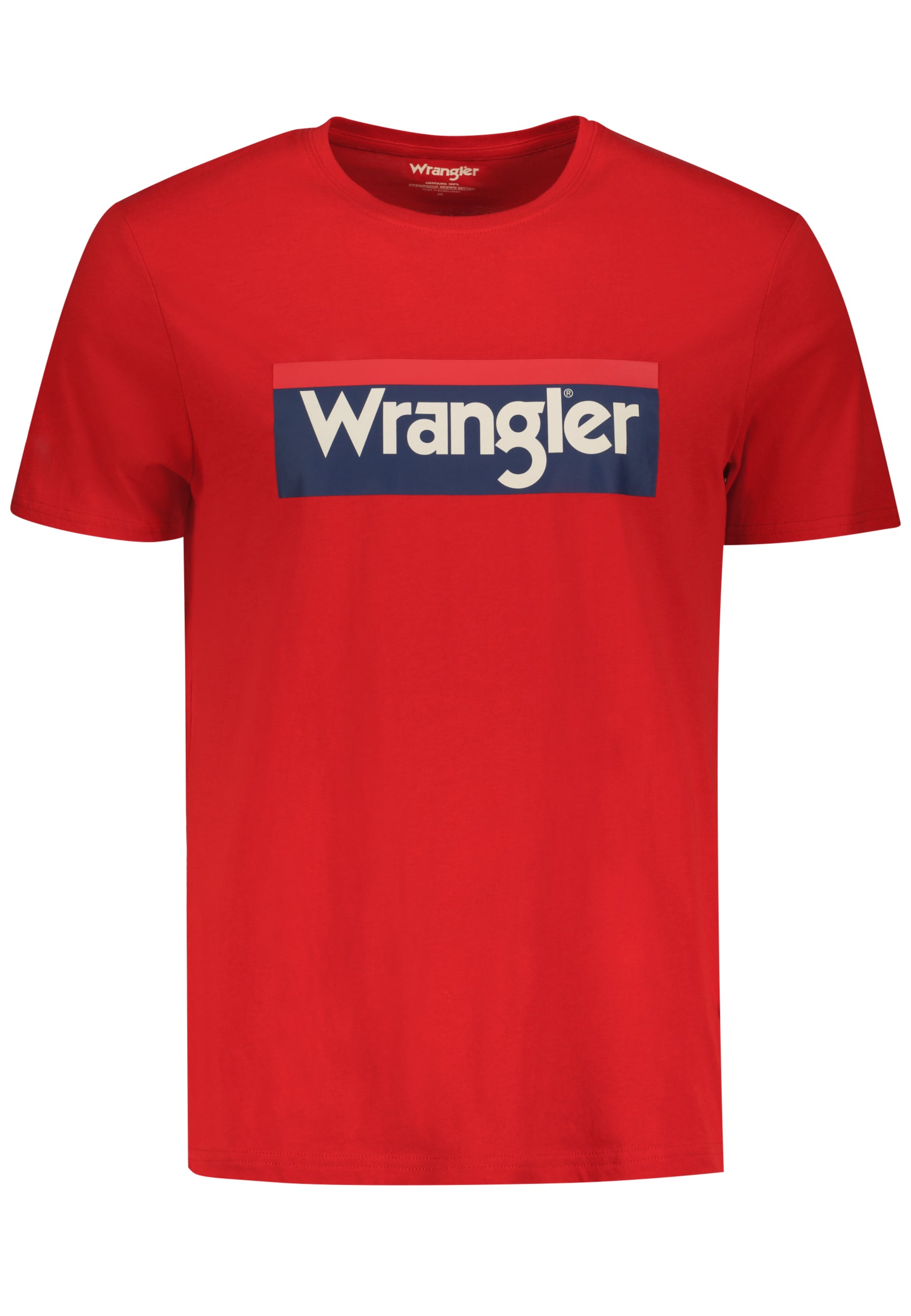 3CLR Logo Tee in Formula Red T-Shirts Wrangler   