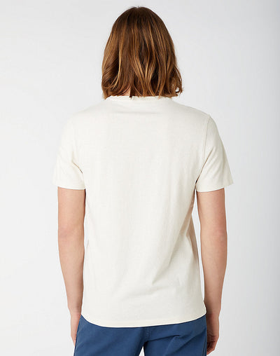 Casey Jones Tee in Natural Ecru T-Shirts Wrangler   