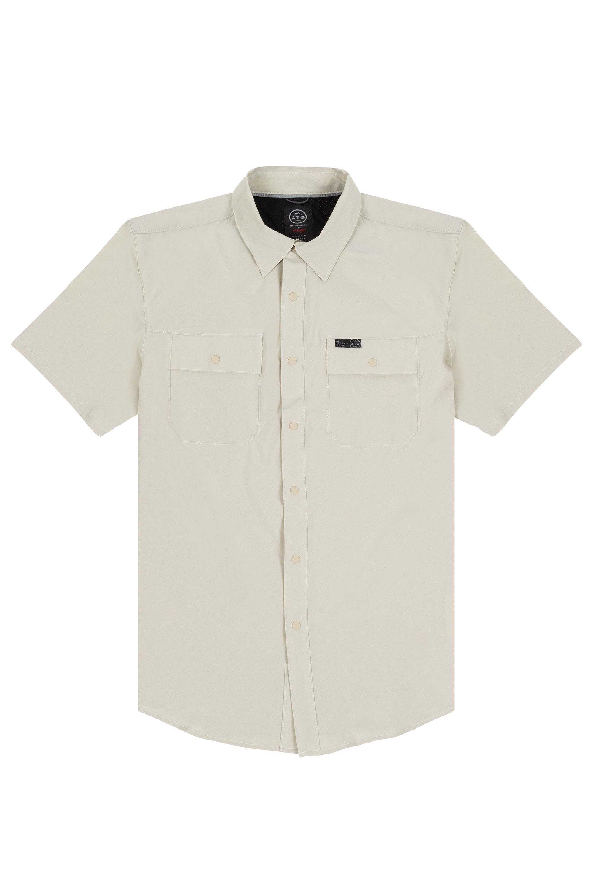 Kurzarm FWDS Shirt in Pelican Hemden Wrangler   