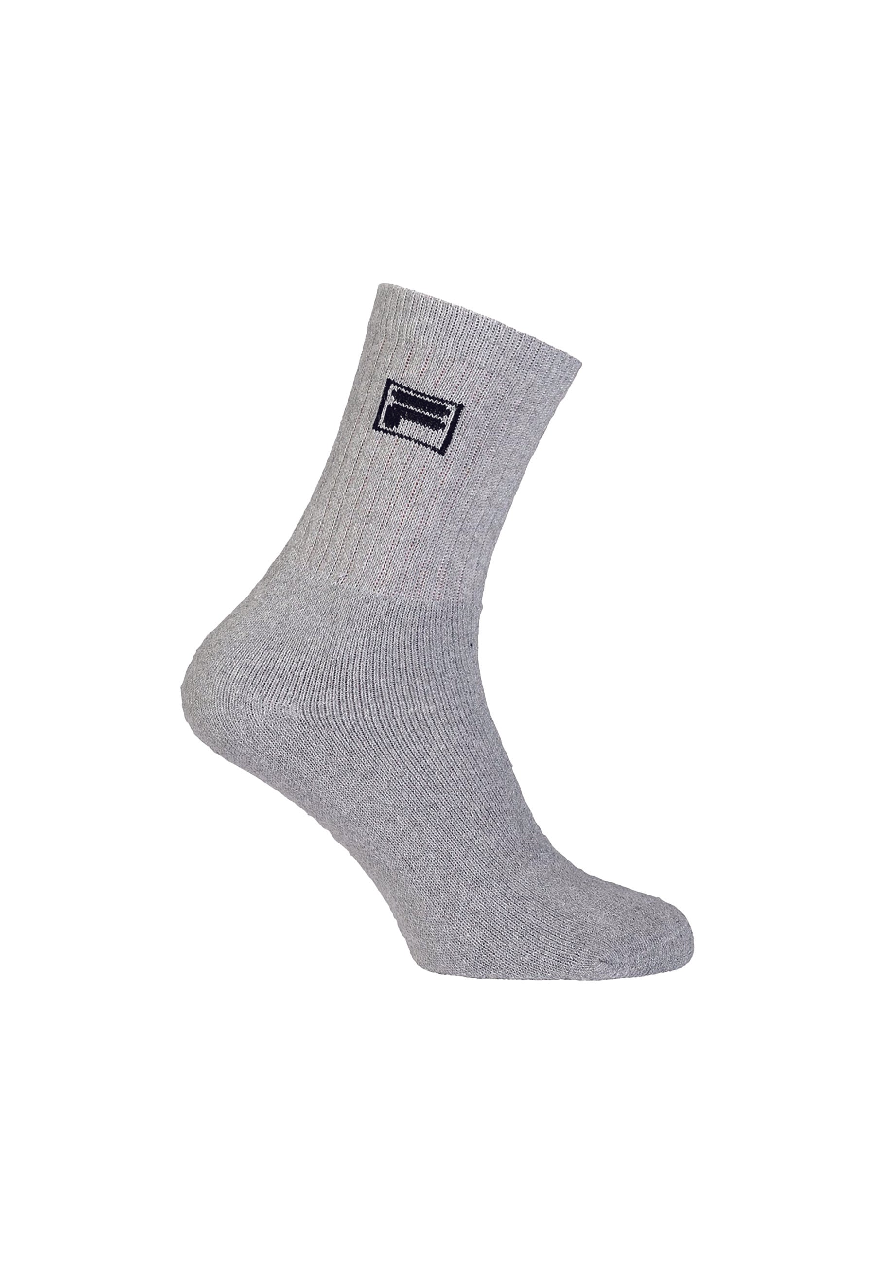 3er Pack Unisex Tennissocken in Grey Socken Fila   